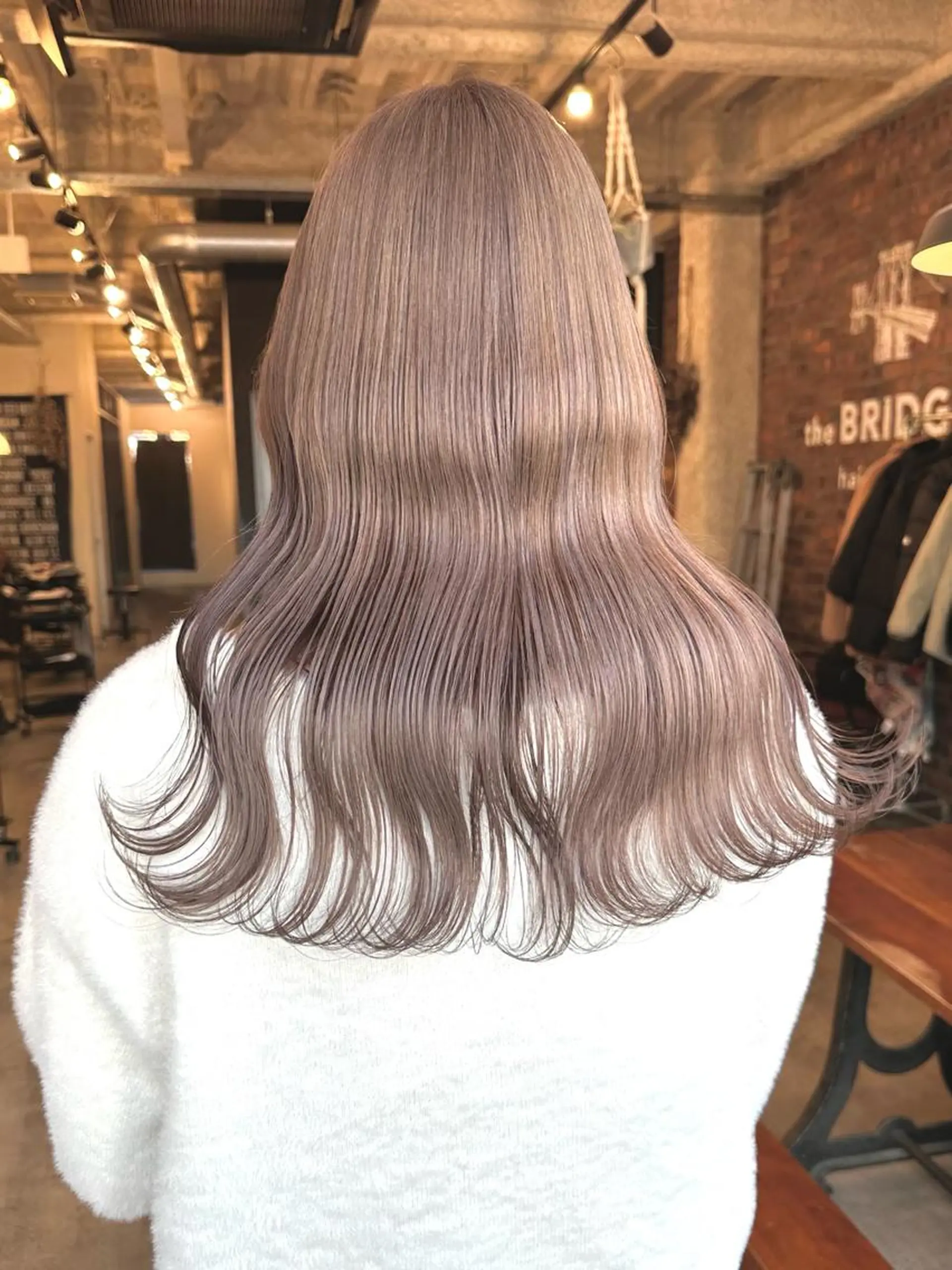 ロング カラー カット ヘアカラー トリートメント 村田 来倖のヘアスタイル