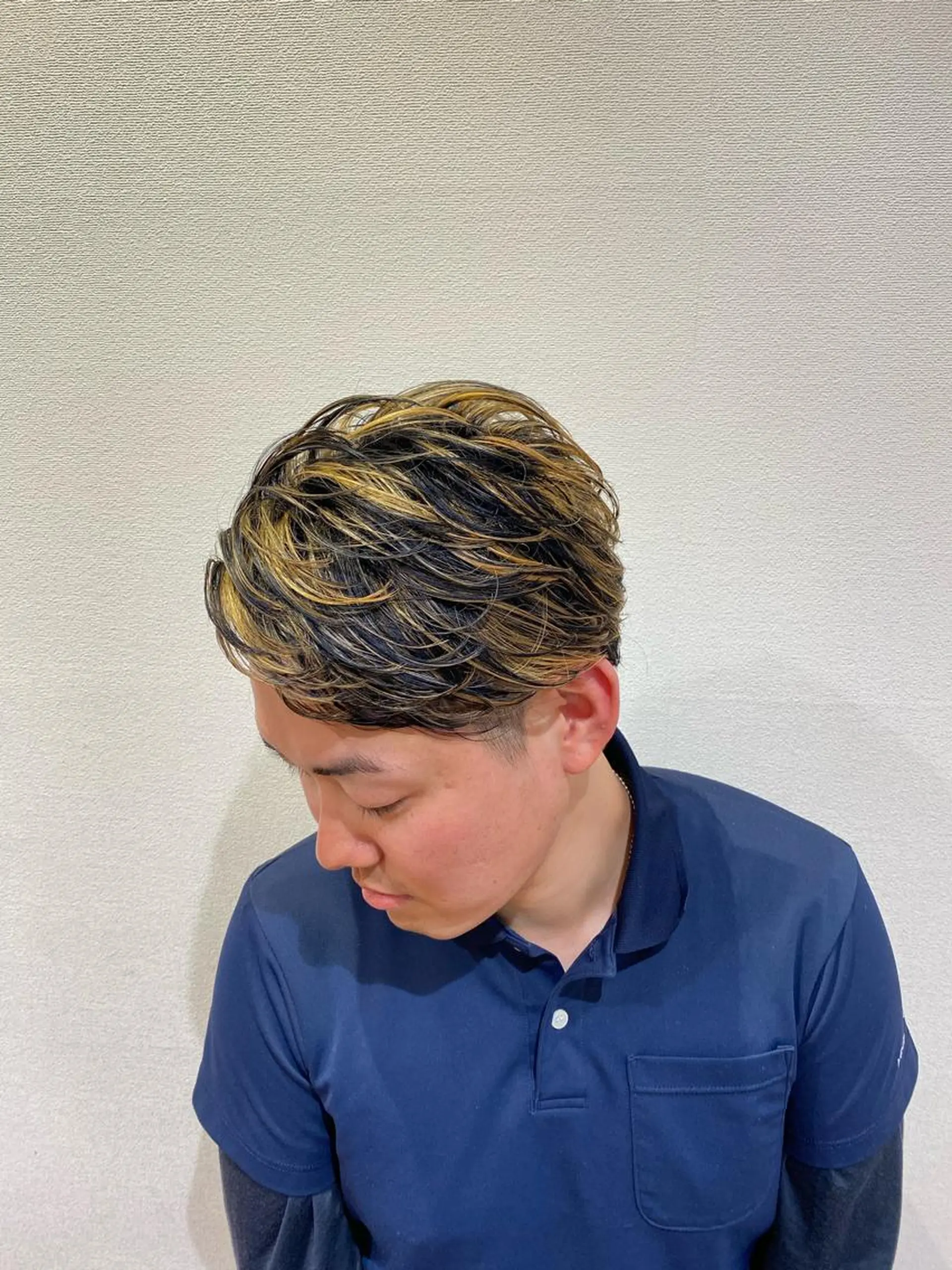 メンズ カット ヘアカラー ☘️お悩み解決☘️ 岡部恒輝のヘアスタイル