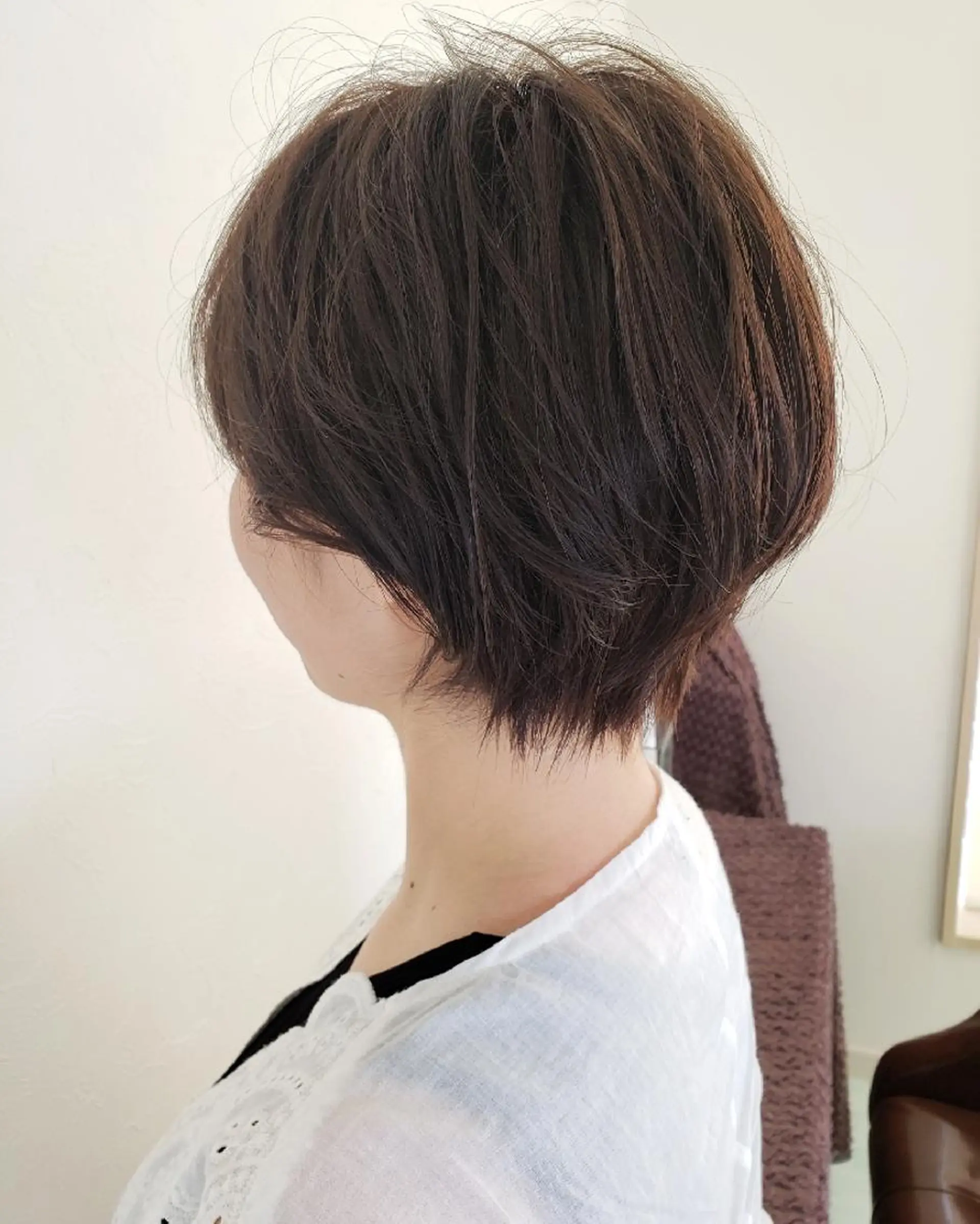 ショート 清水 沙織のヘアスタイル