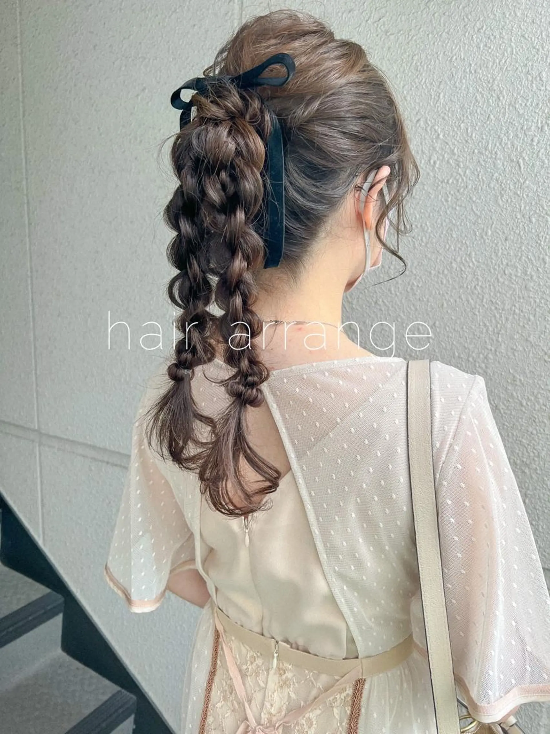 ロング ヘアアレンジ カラーパティシエ facce🌼ikoのヘアスタイル