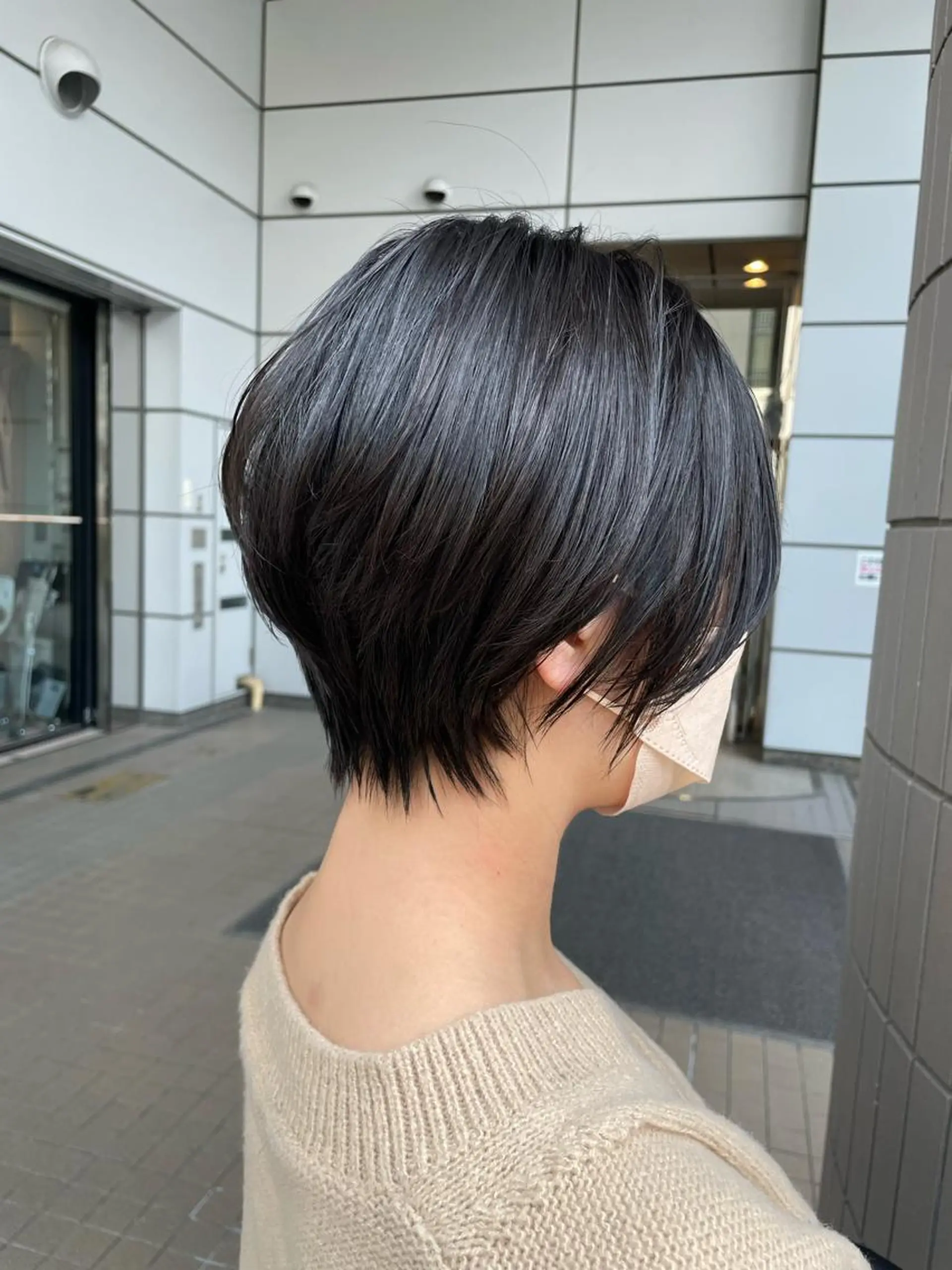 ショート ショートボブ ボブ ショートヘア カット FRAME ASUKAのヘアスタイル