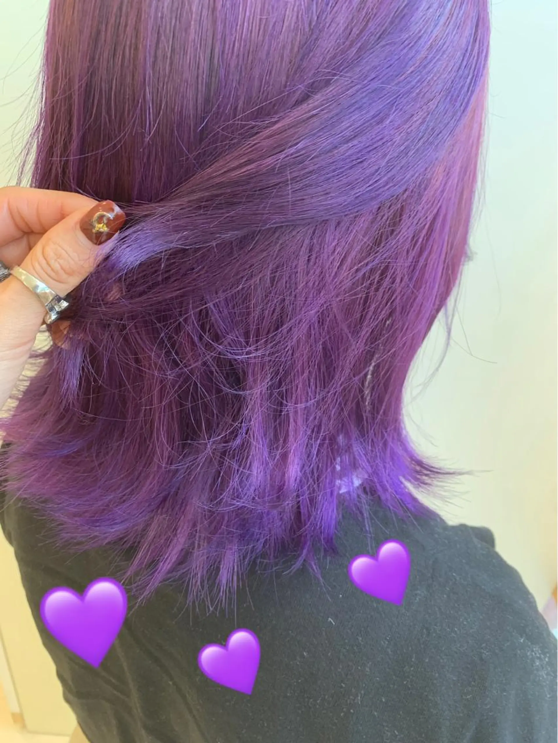 セミロング カラー 新宿駅近♡個室 ♡関口三都季🌜のヘアスタイル