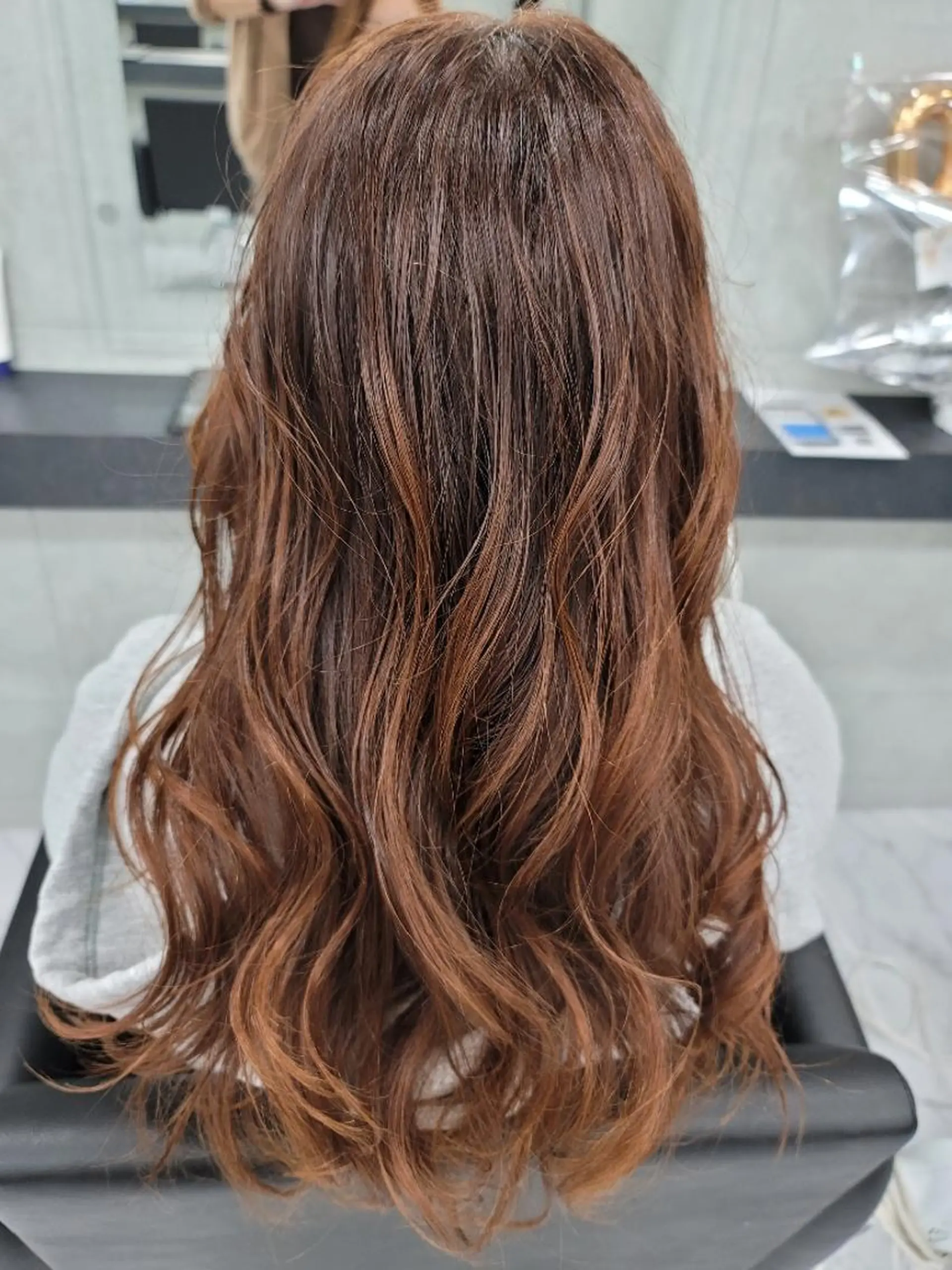 ロング カラー ヘアアレンジ ❇️安達 優心❇️ レイヤー/艶髪特化のヘアスタイル