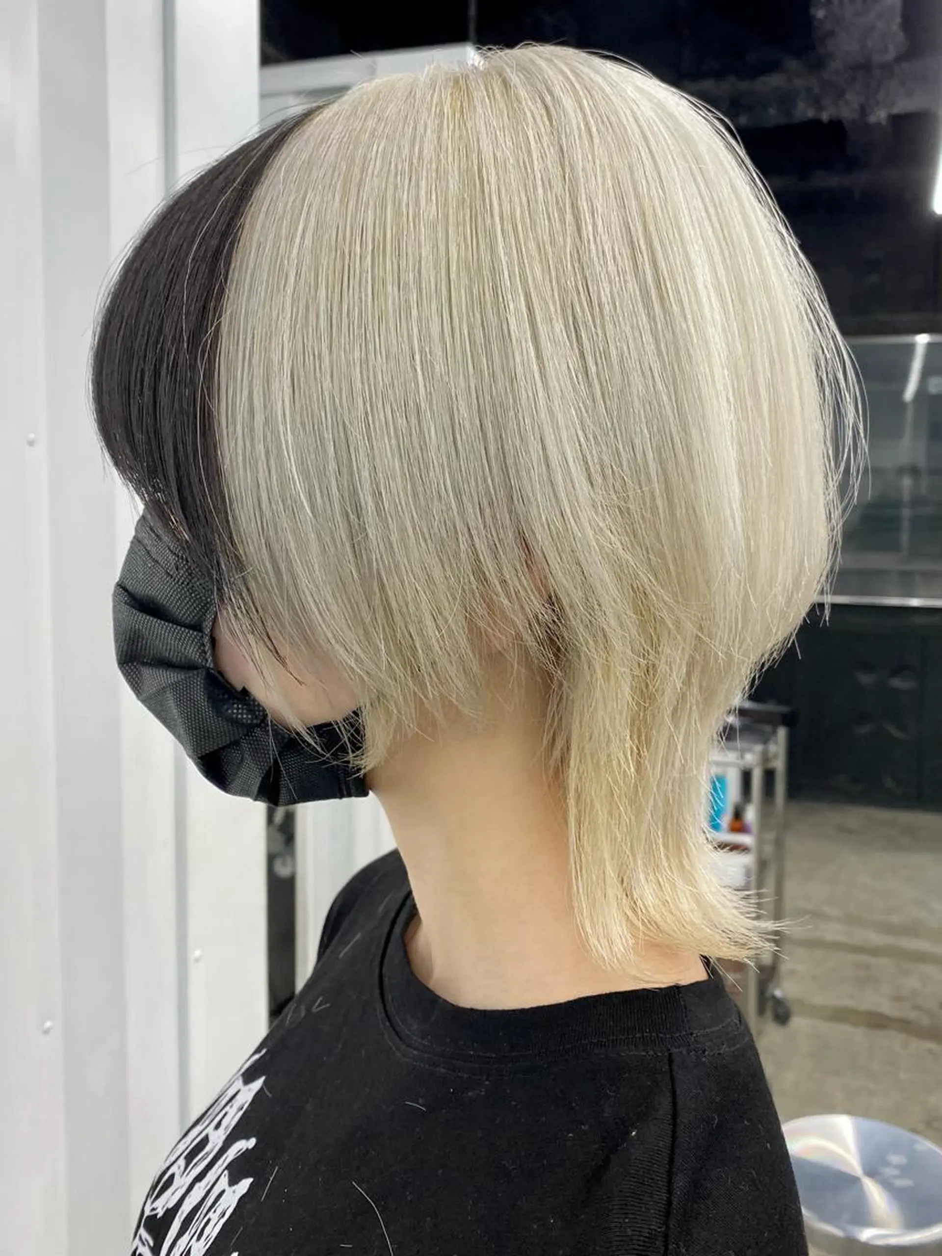 ショート カラー 黒髪 ウルフカット カット ヘアカラー ［似合わせヘア］ ✂︎OGURO✂︎のヘアスタイル