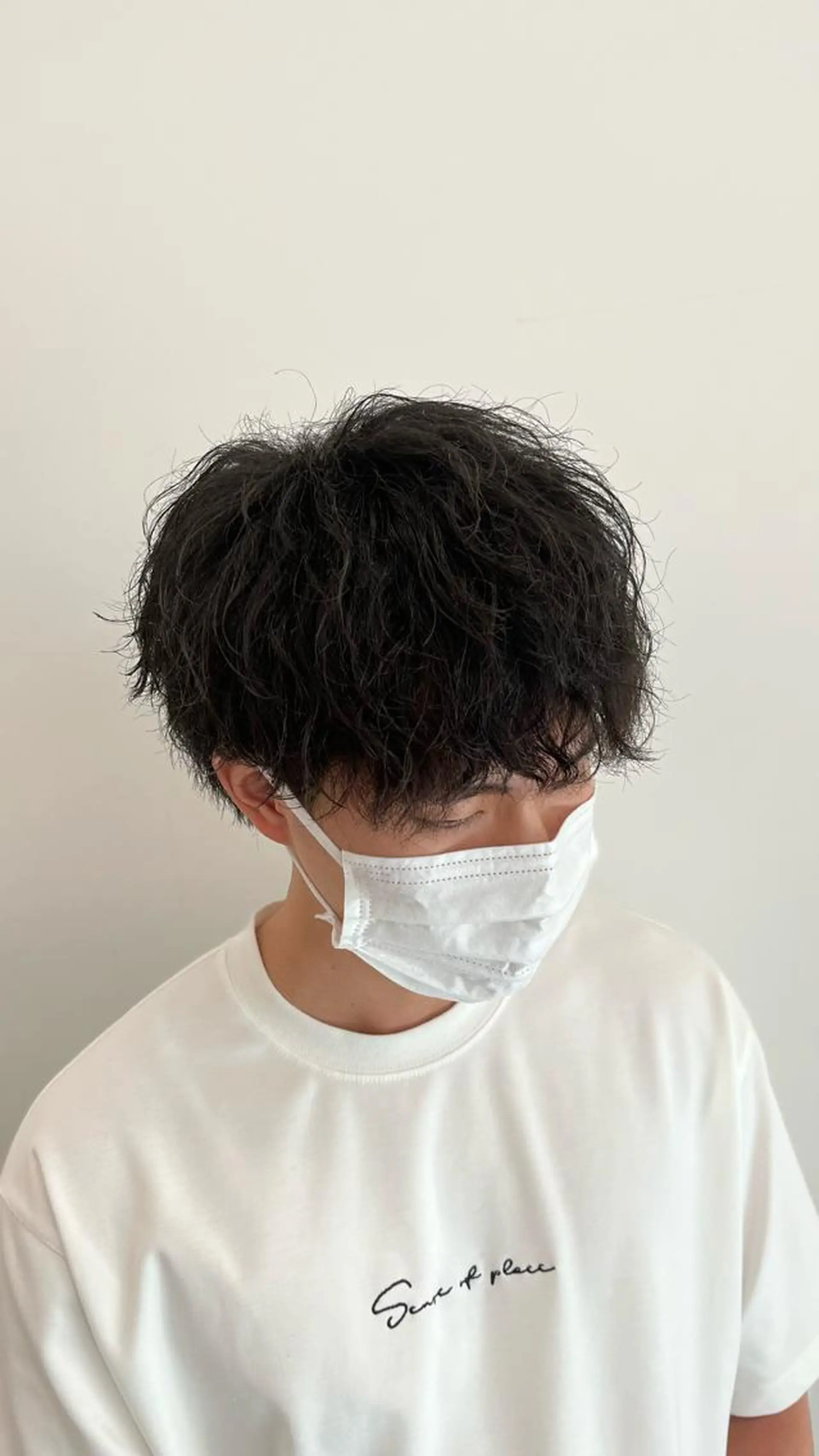 ショート パーマ メンズ 🏆メンズヘア特化 🥇代表りんぺーのヘアスタイル