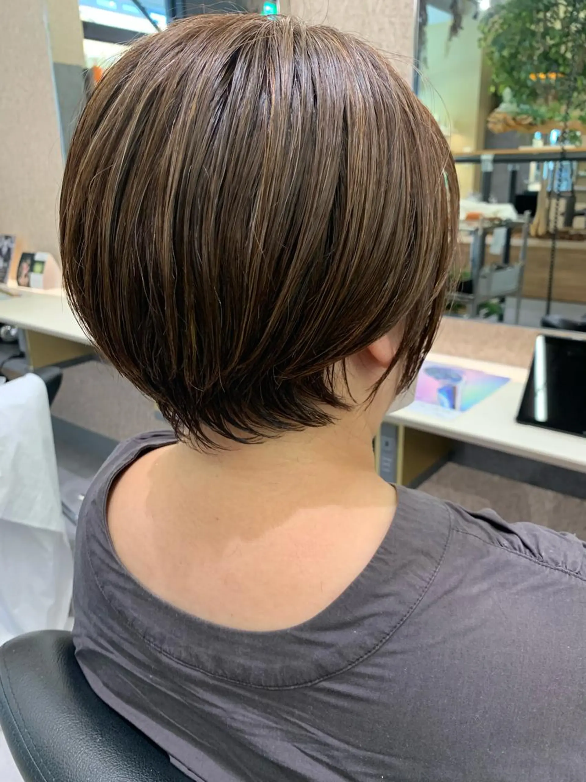 ショート ショートヘア カット ヘアカラー SHU NTAのヘアスタイル