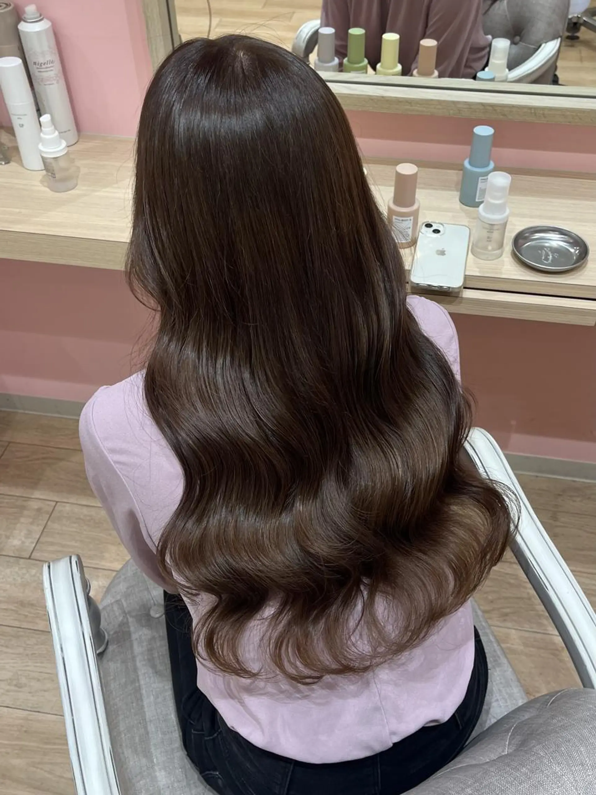 ロング 透明感カラー⭐︎ コナツのヘアスタイル