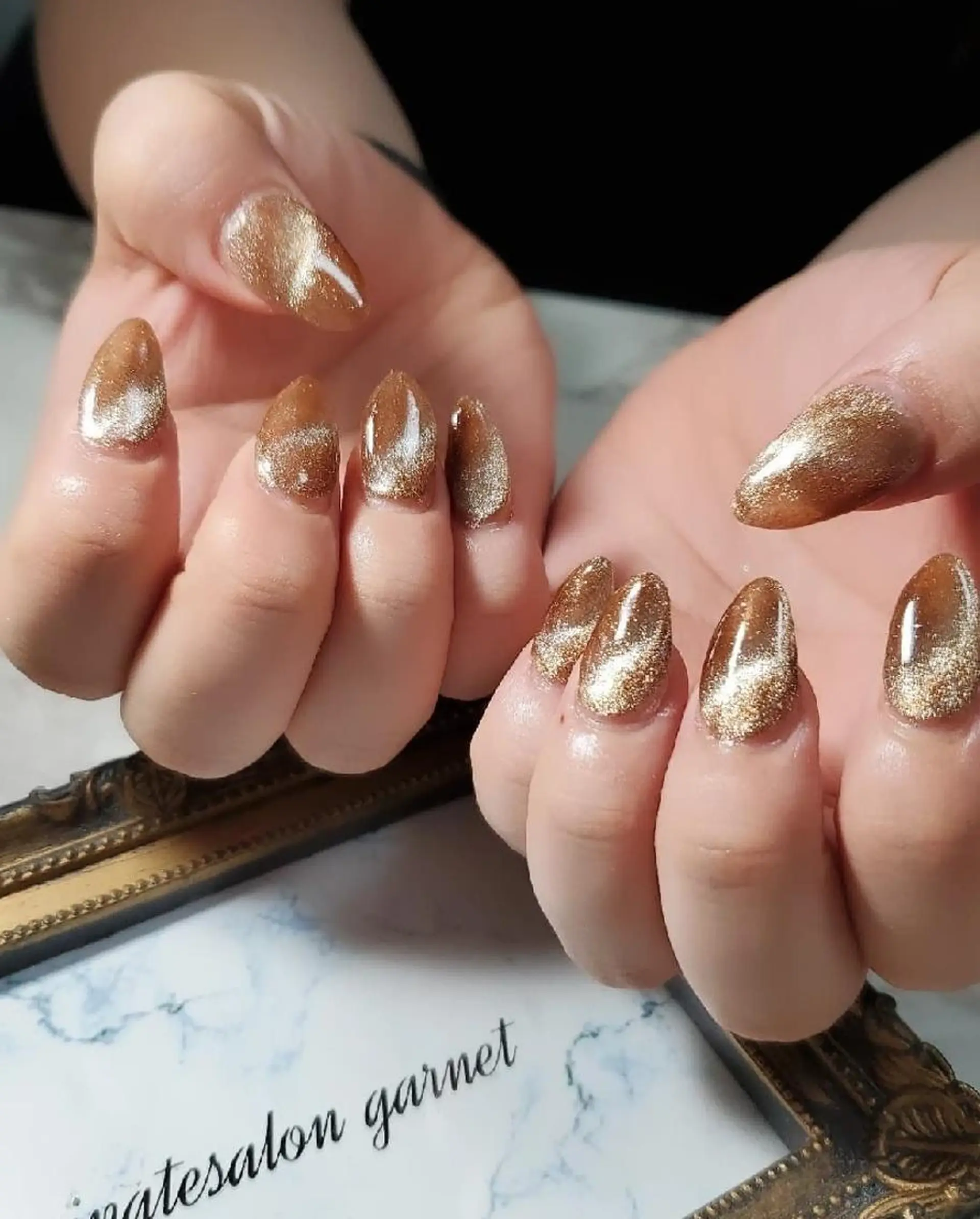 ネイル マグネットネイル Garnet nailのネイルデザイン