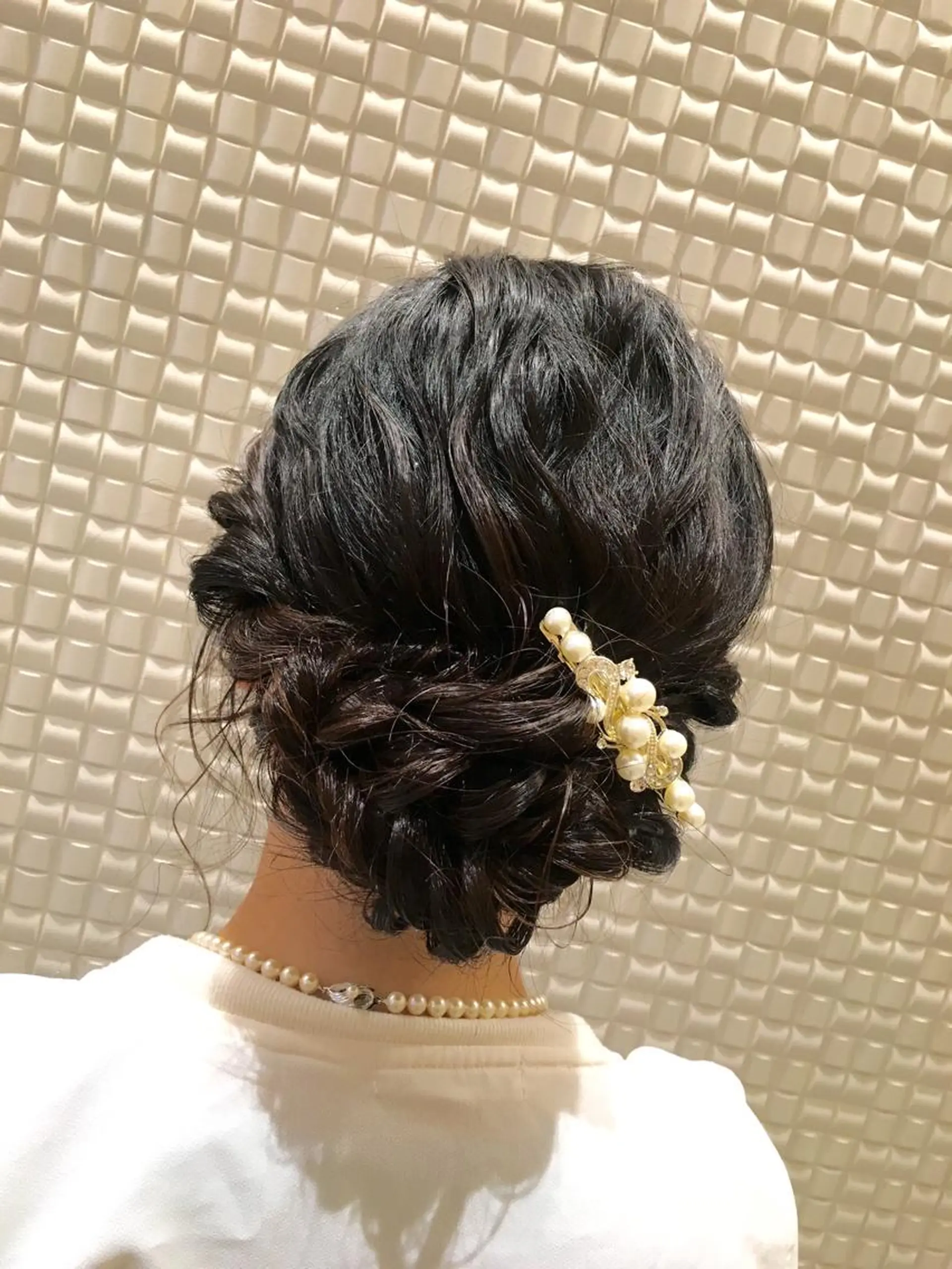 ミディアム セミロング ロング ヘアアレンジ scene. haraのヘアスタイル