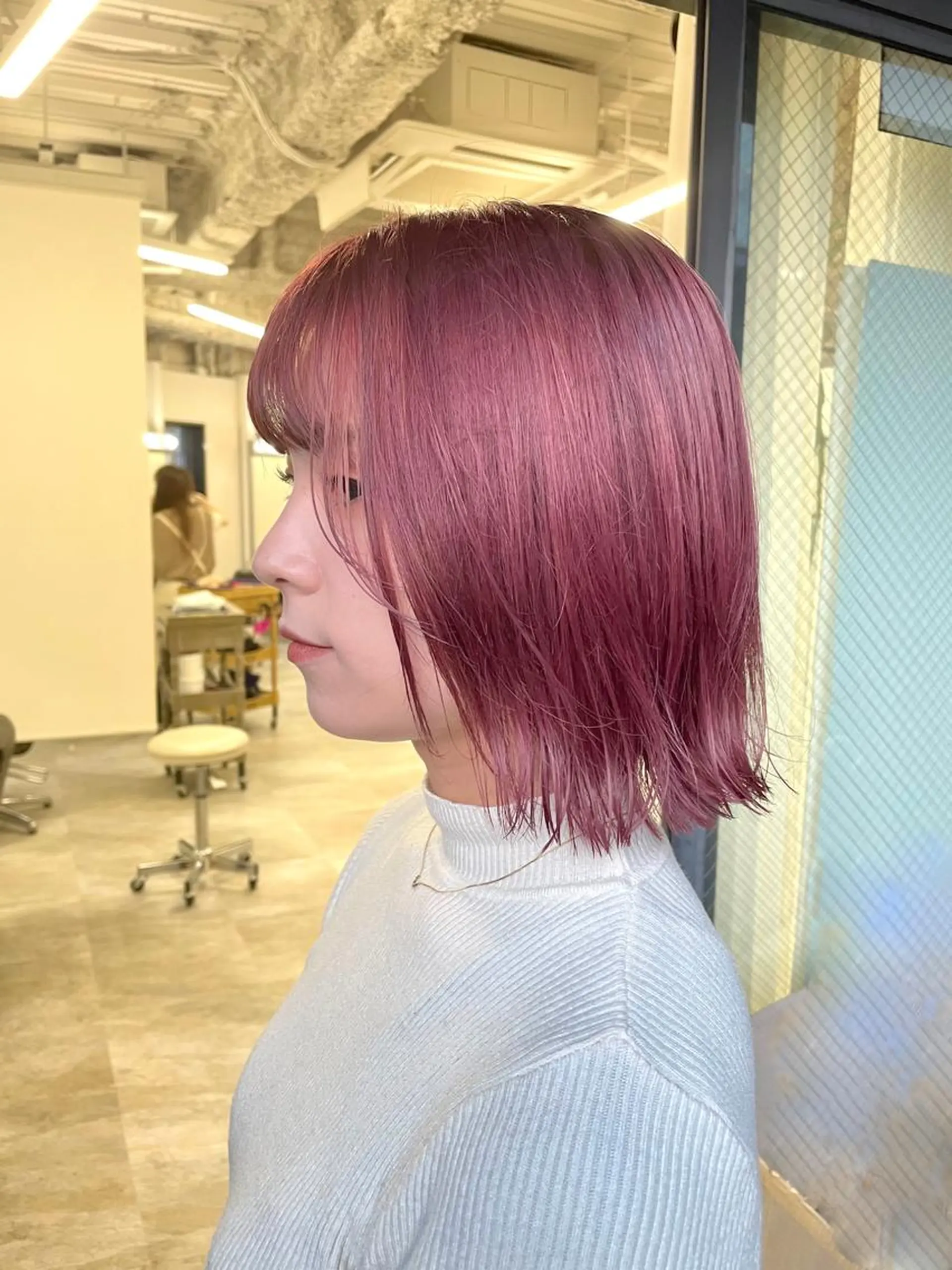 ショート カラー カット ヘアカラー 肌に馴染む暗髪 梅田・増田のヘアスタイル