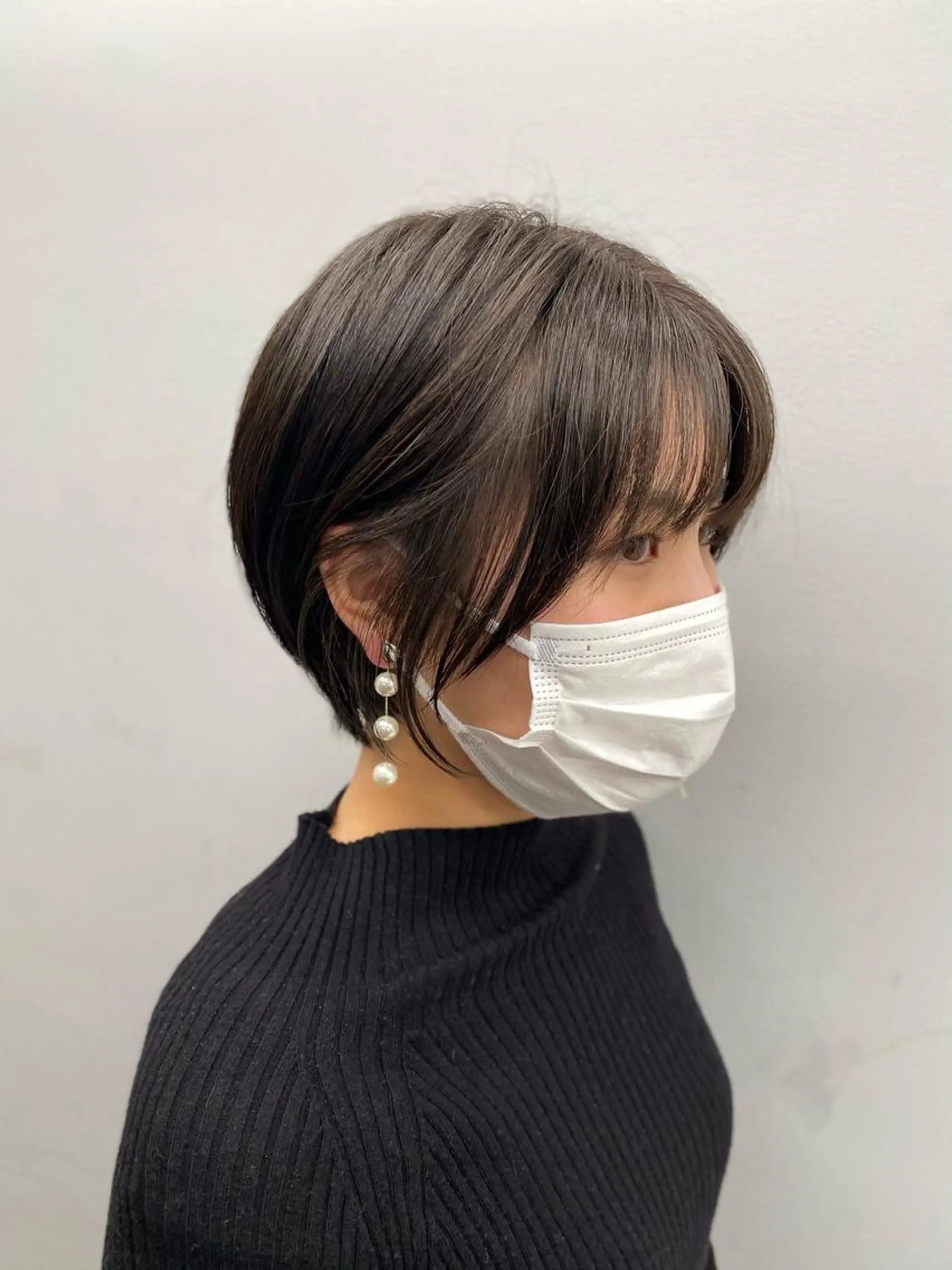 ショート カラー レイヤーカット/ 髪質改善/羽柴りくのヘアスタイル