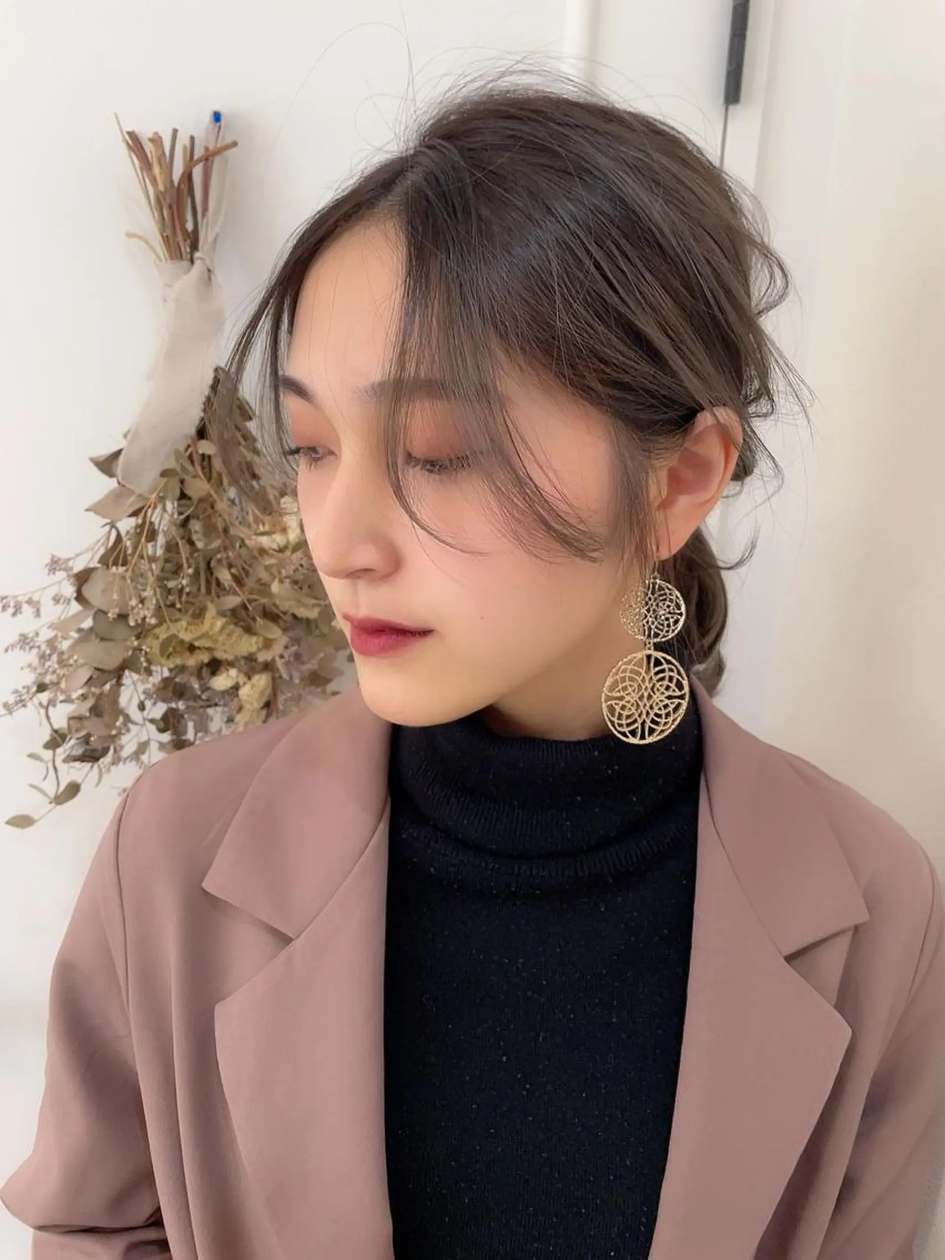 ミディアム カラー カット ヘアカラー トリートメント ヘアセット 髪質改善特化 🫧松野力也のヘアスタイル