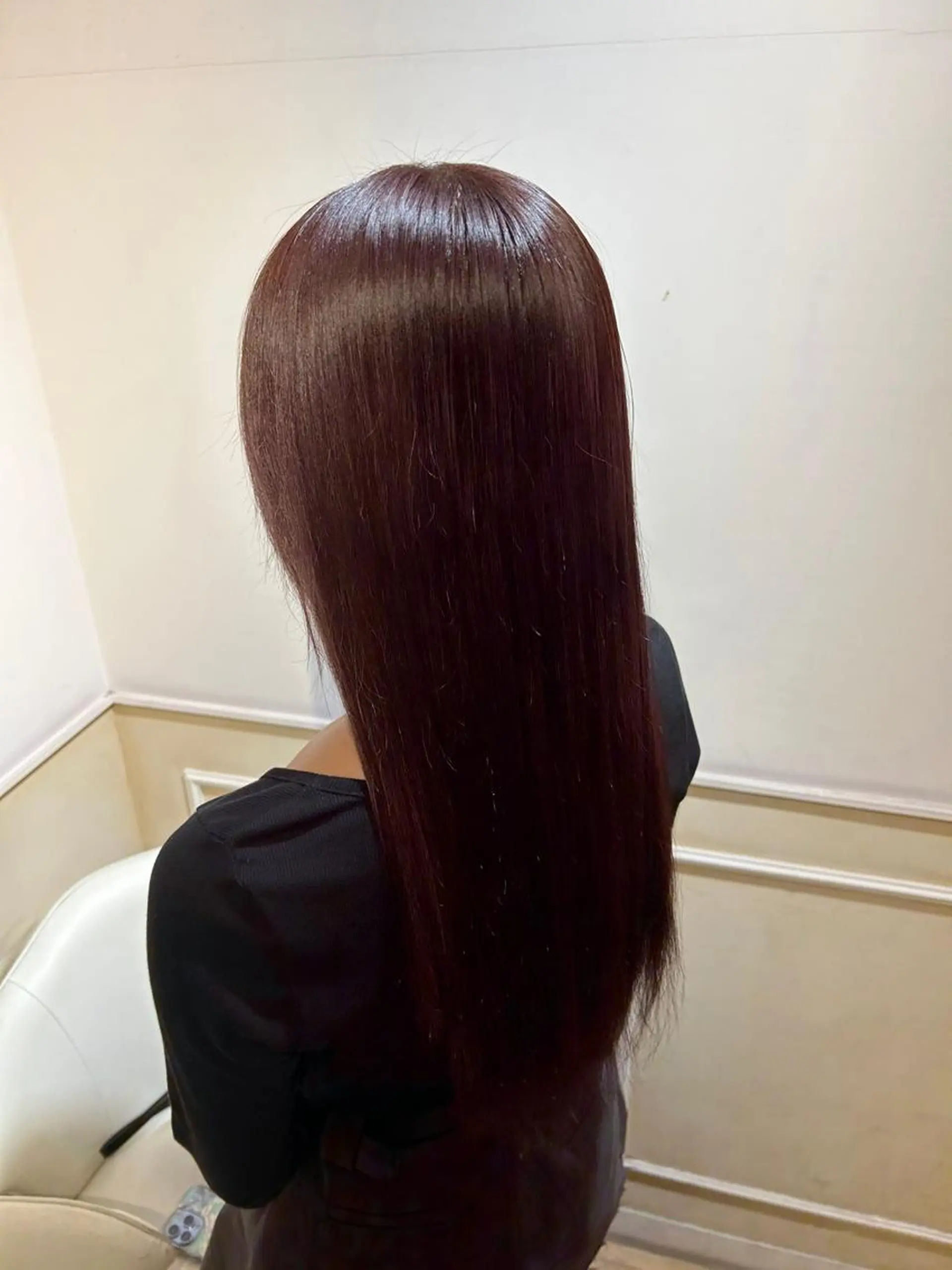 ロング カラー レイヤーカット/ 縮毛矯正🇰🇷早坂のヘアスタイル