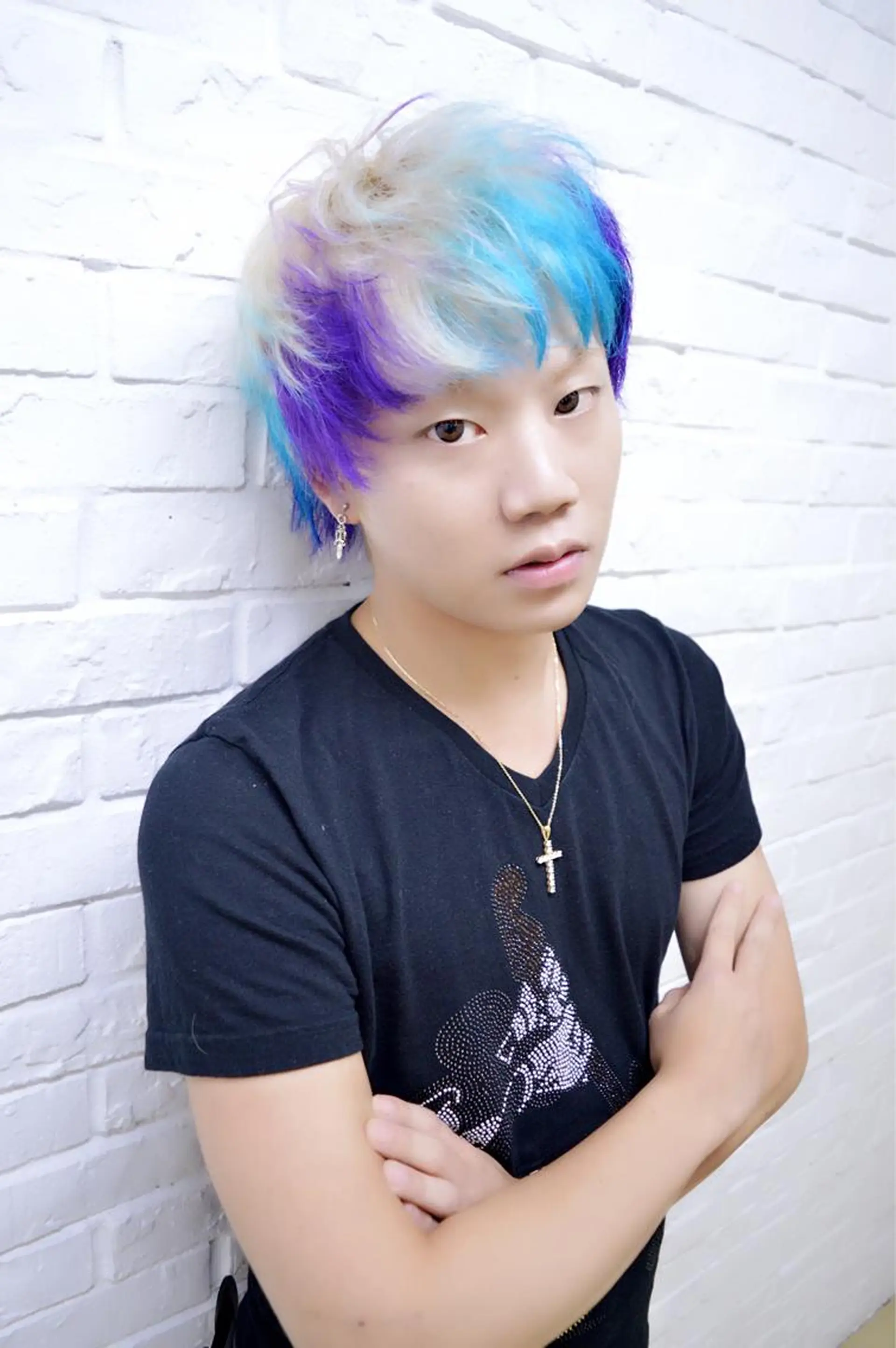 ショート カラー メンズ エクステリピート率 No.1 菊池　悠介のヘアスタイル