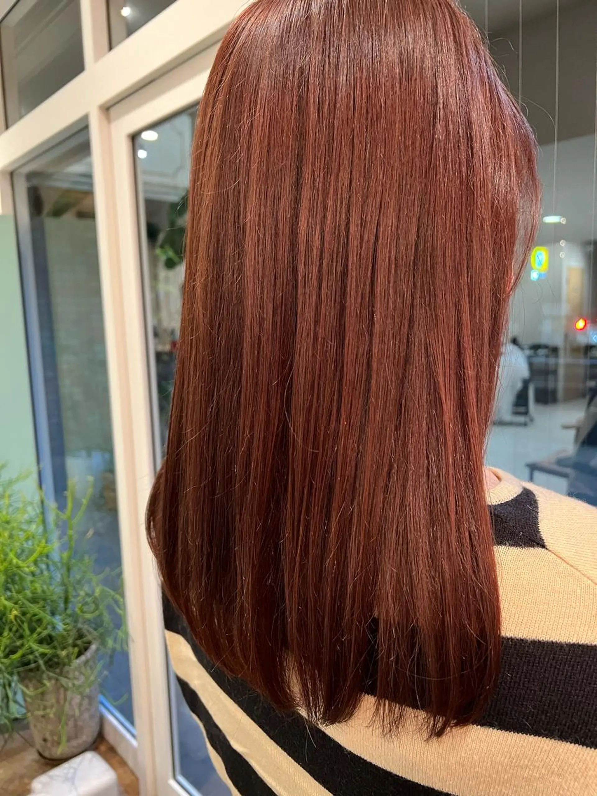 ロング カラー カット ヘアカラー 山崎 和花のヘアスタイル