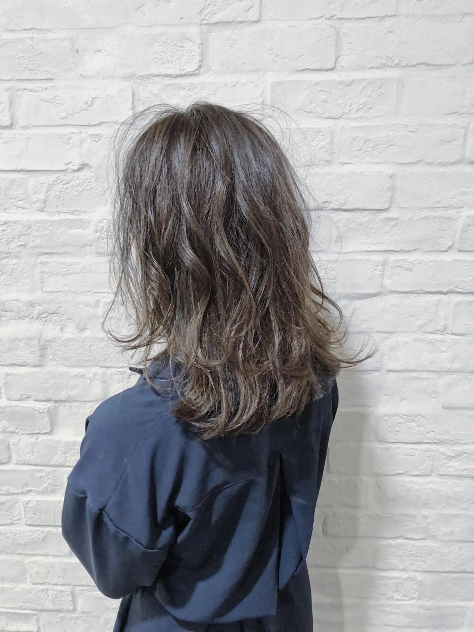 ミディアム カラー 似合わせ専門美容師 なかじまのヘアスタイル