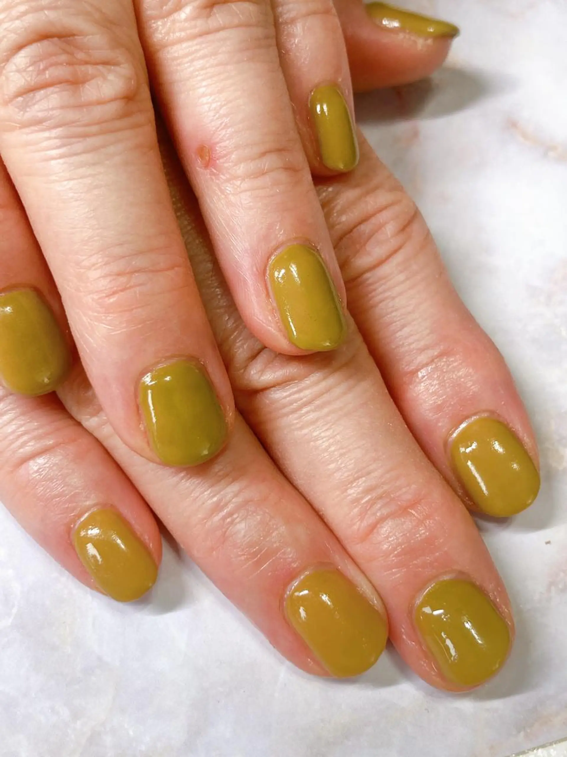 ネイル ピスタチオネイル ネイルケアサロン Campanulaのネイルデザイン