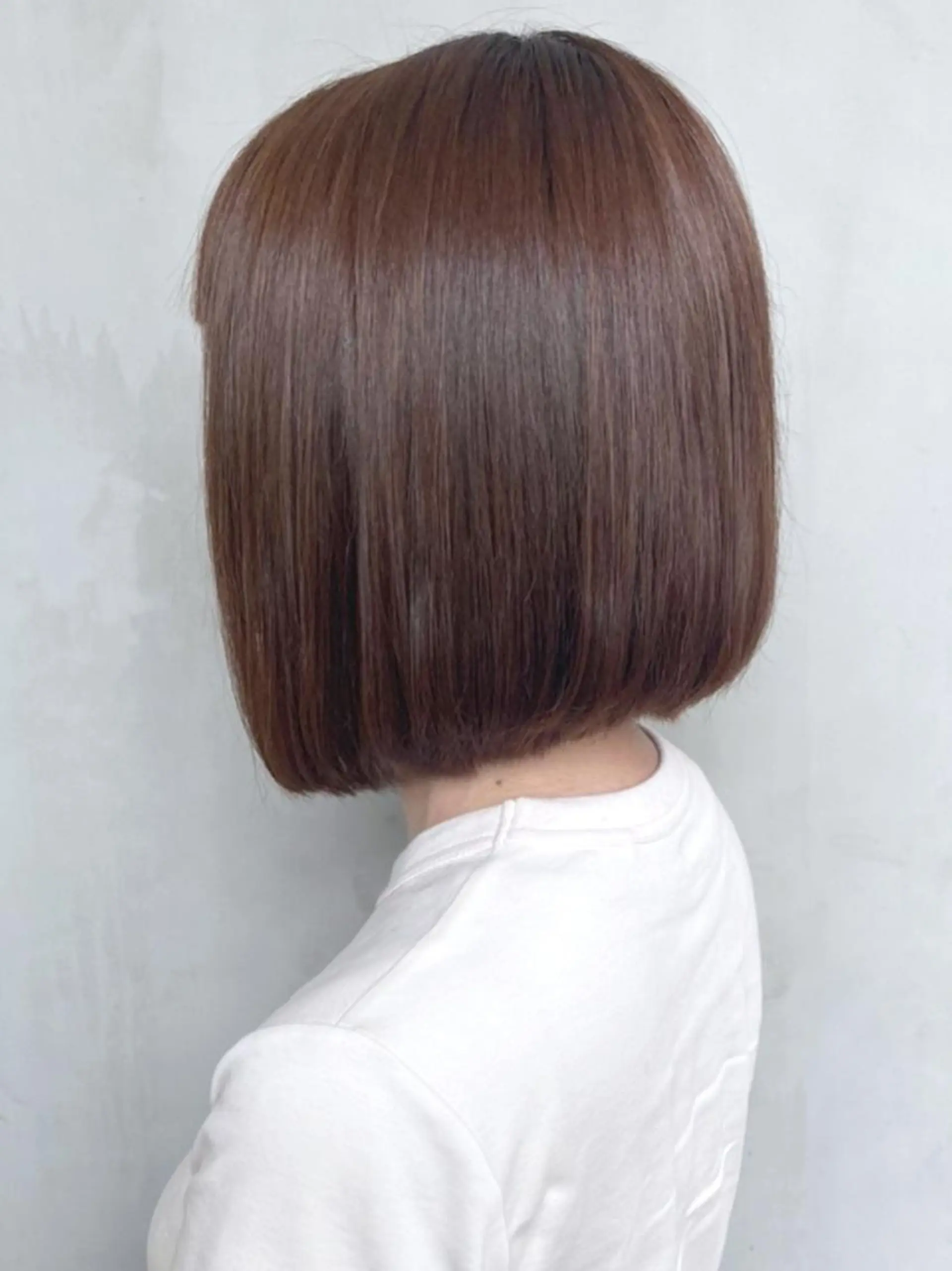 ミディアム カラー ヘアアレンジ パーマ ボブ ITbyALBUM 浦和店のヘアスタイル