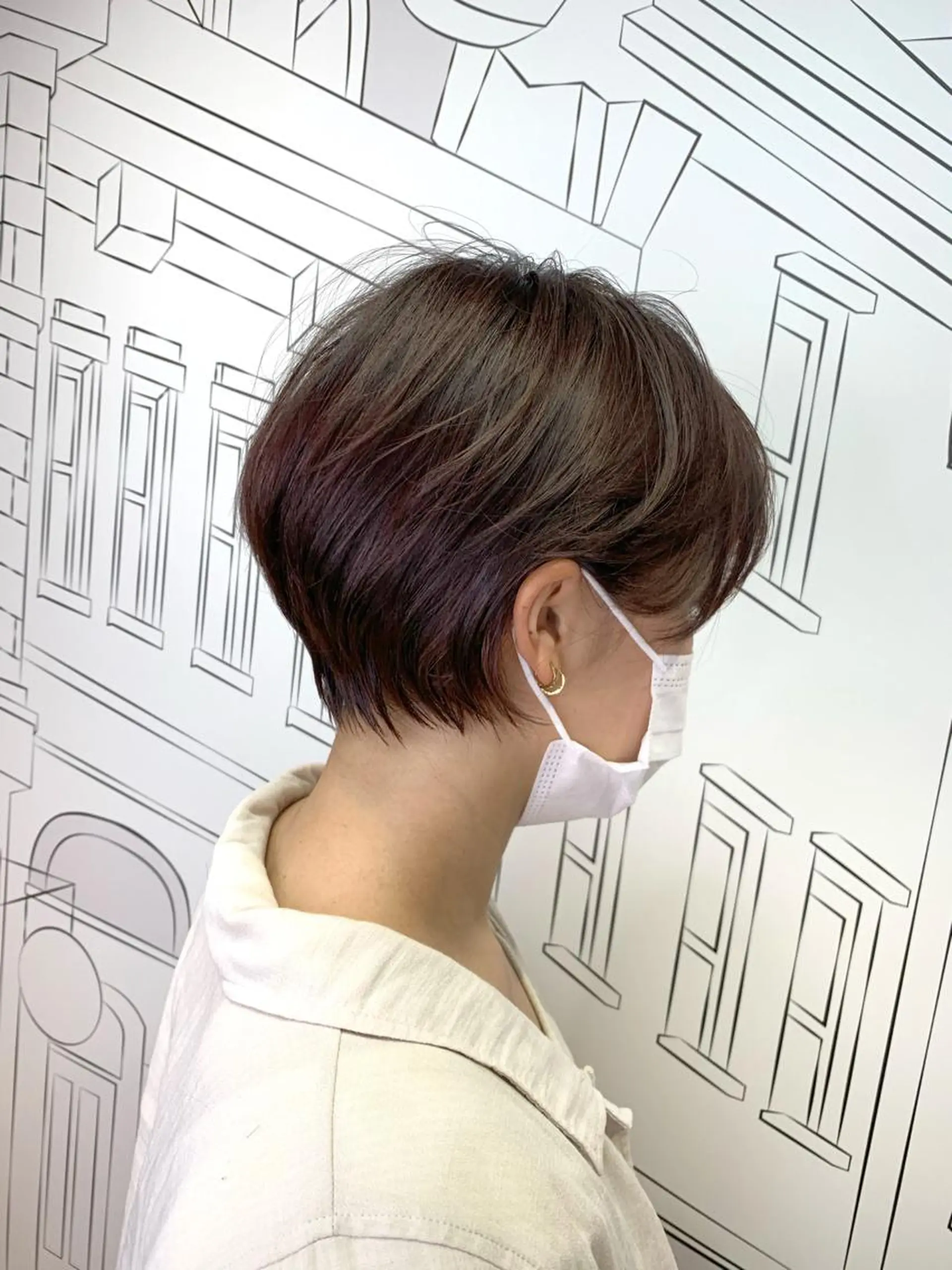 ショート 坪井 彰吾のヘアスタイル