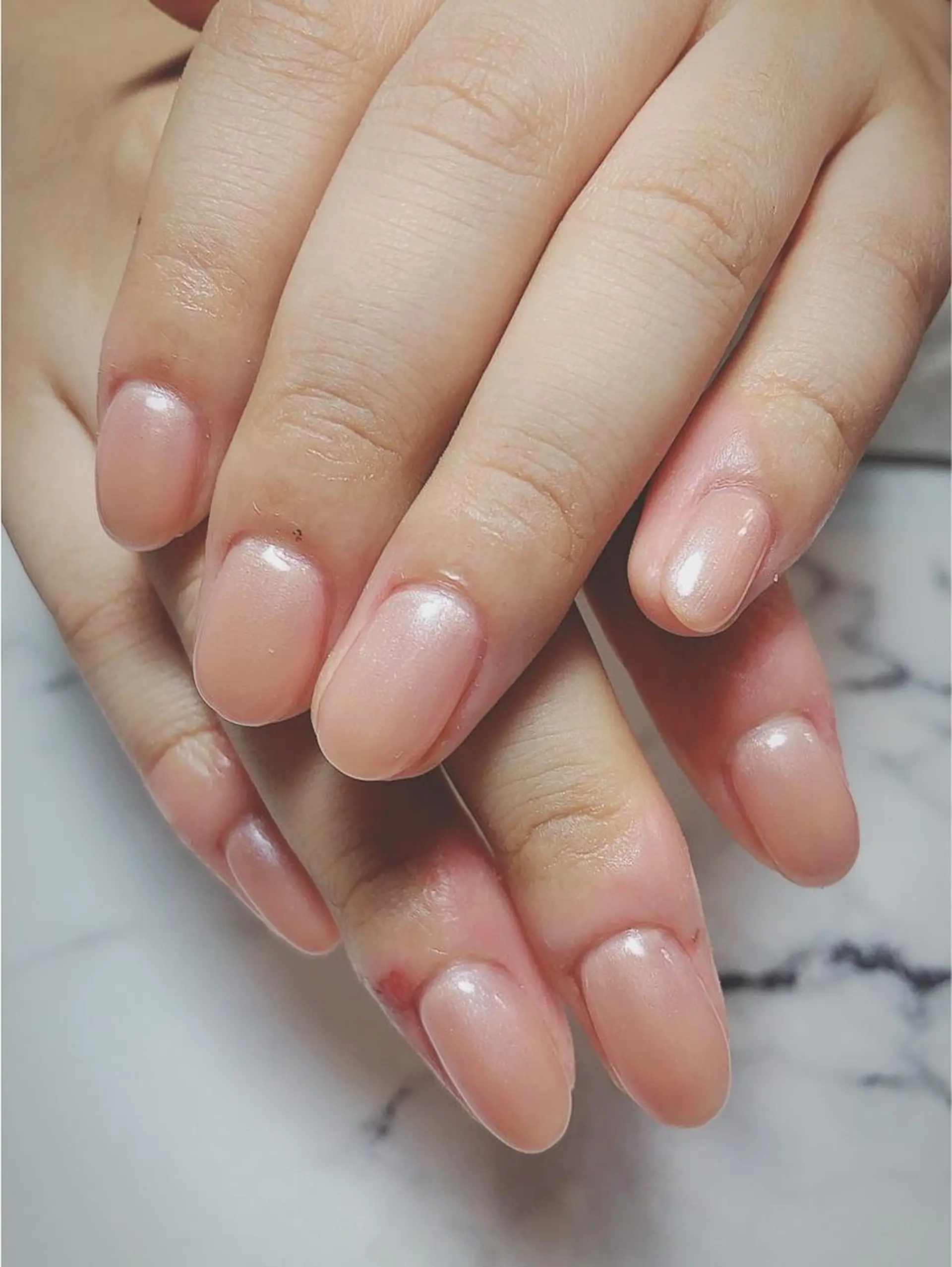 ネイル アートネイル ジェルネイル ニュアンスネイル パラジェル Nailist Honamiのネイルデザイン