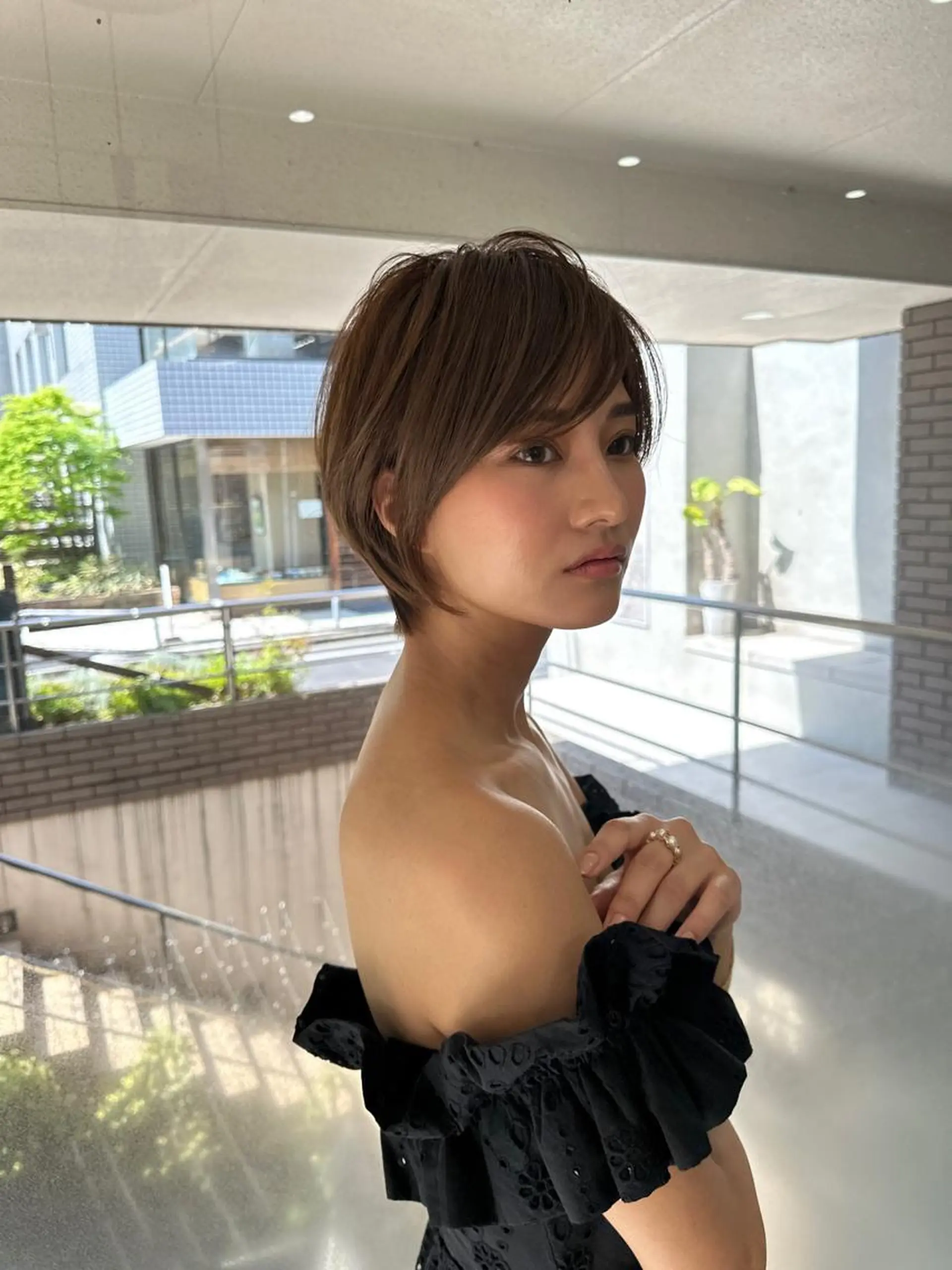 ショート カラー nex the salon coall所属・🫧似合わせショート イシダ🫧のヘアスタイル