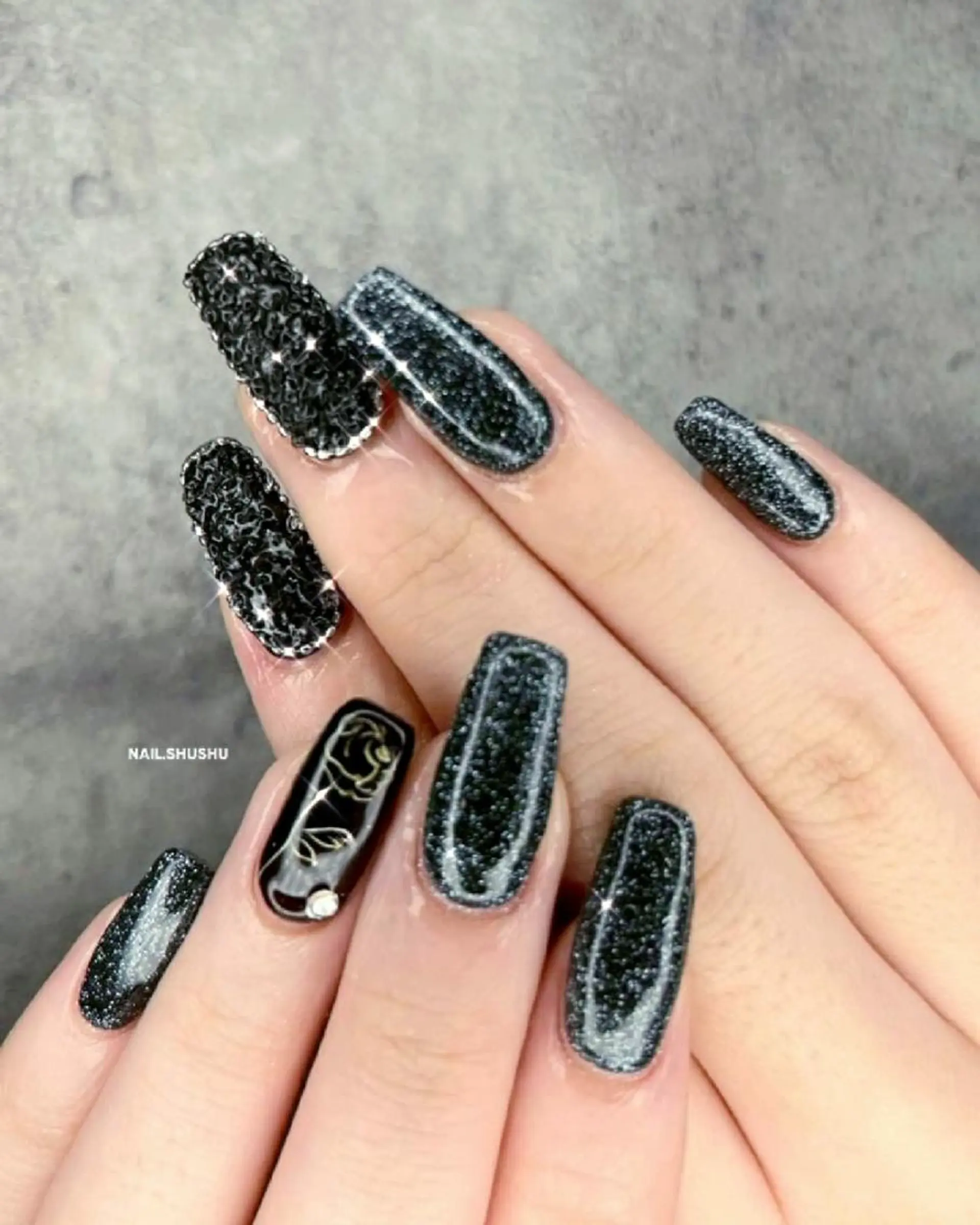 ネイル 持ち込み 3dパーツ/流行り 👧shushu❤️のネイルデザイン