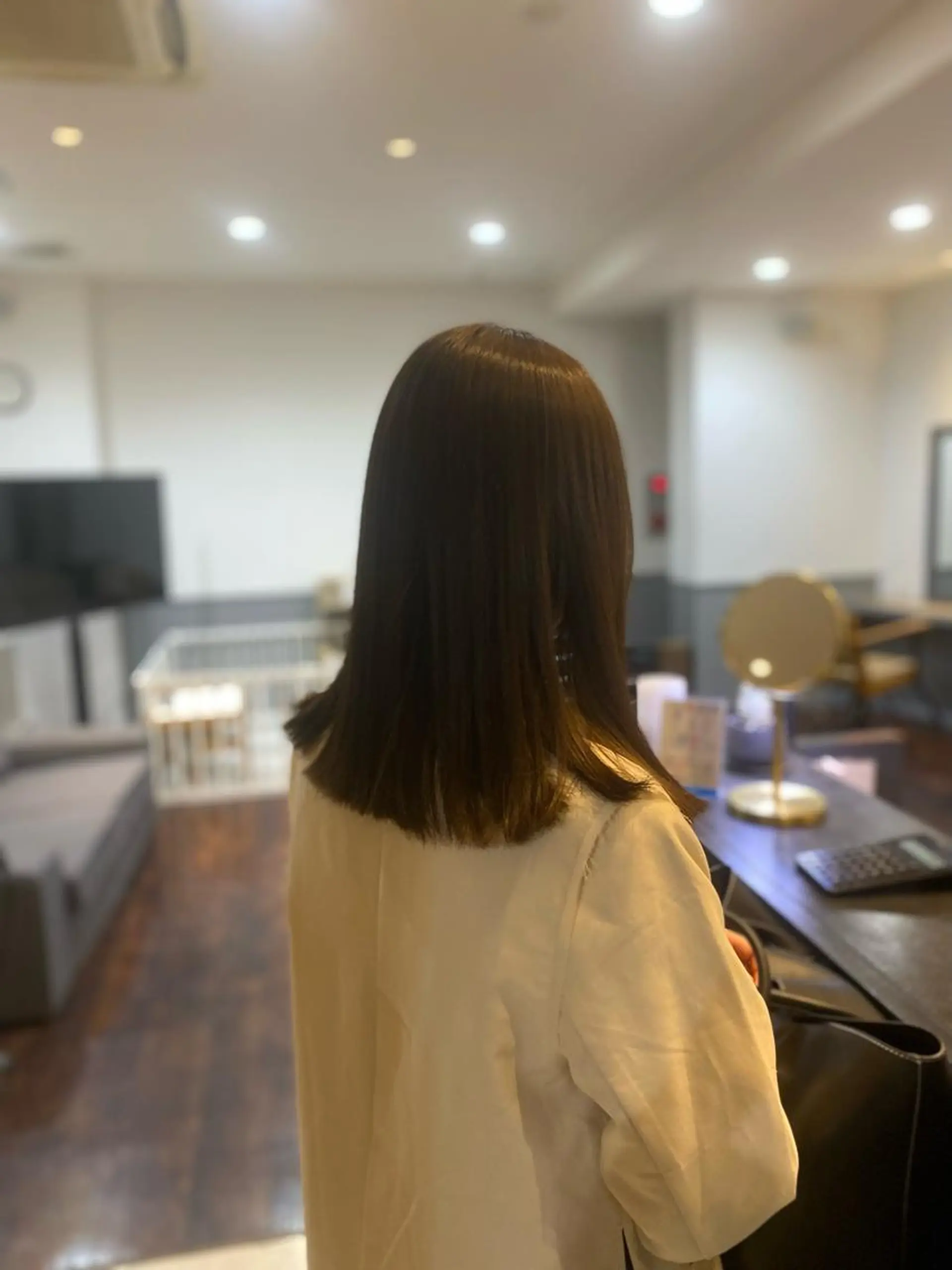 セミロング レイヤー支持no.1 ☆笠原翔一のヘアスタイル