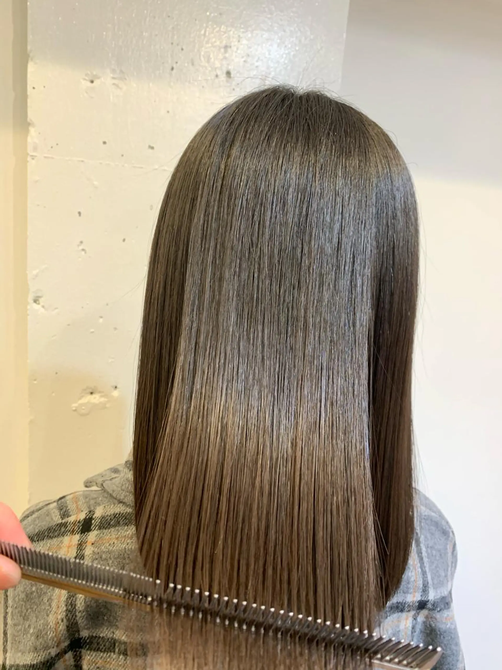 ミディアム カラー ミディアムパーマ ブリーチ トリートメント 個室サロン　Fbeauty×Spica所属・トップ スタイリストのヘアスタイル