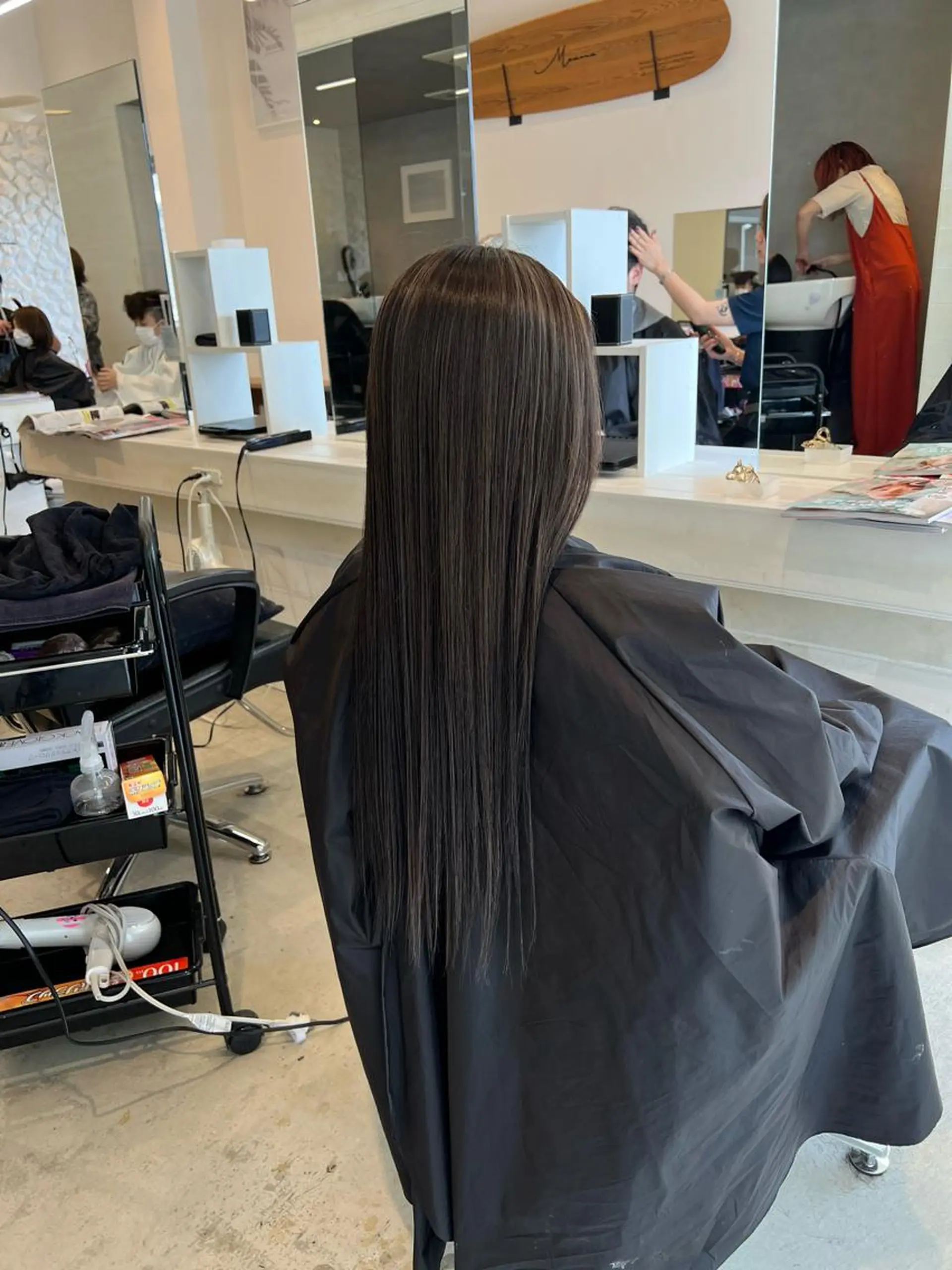 ロング カラー Miloc那覇店 Ainoのヘアスタイル