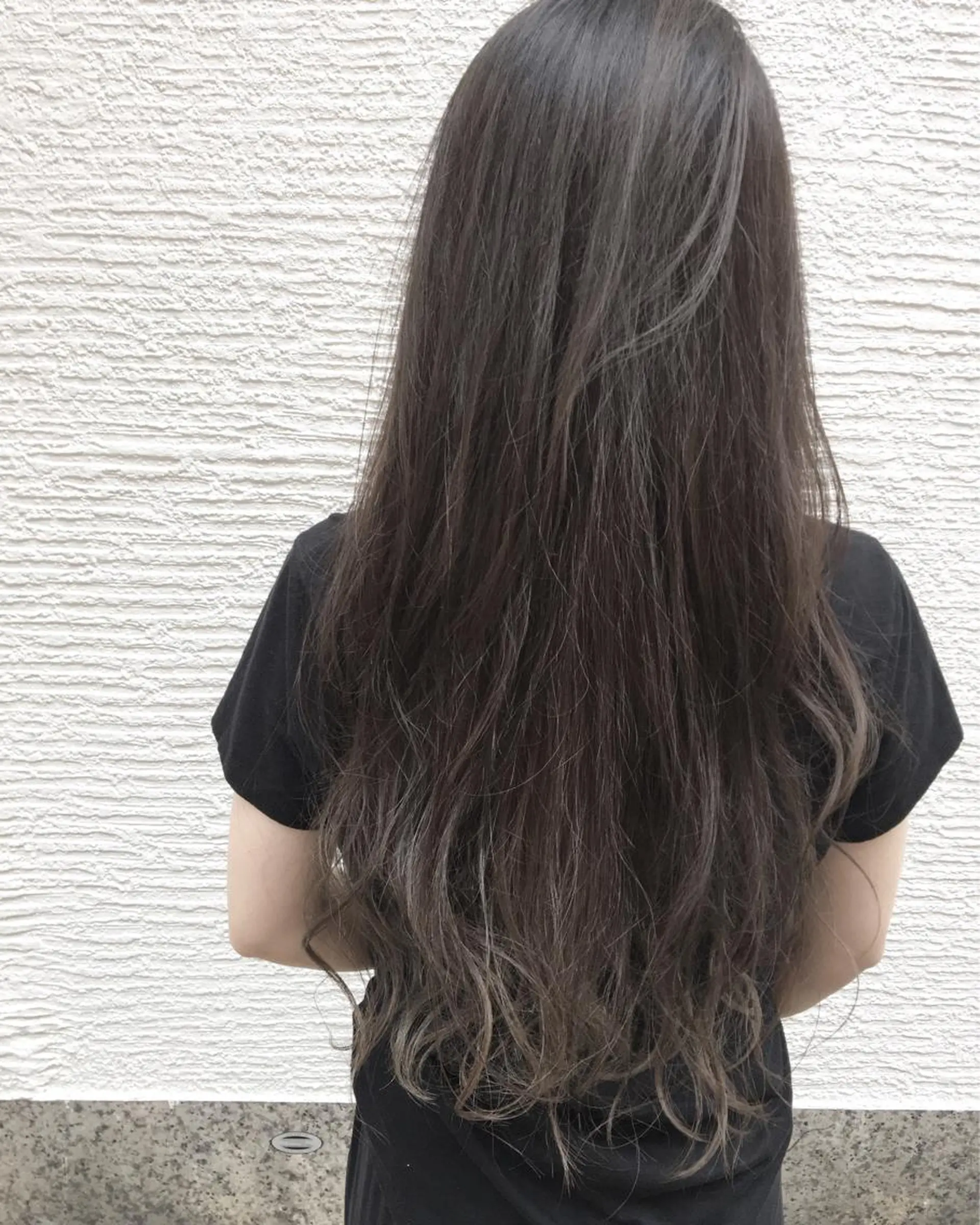 ロング カラー OFF YUYAのヘアスタイル
