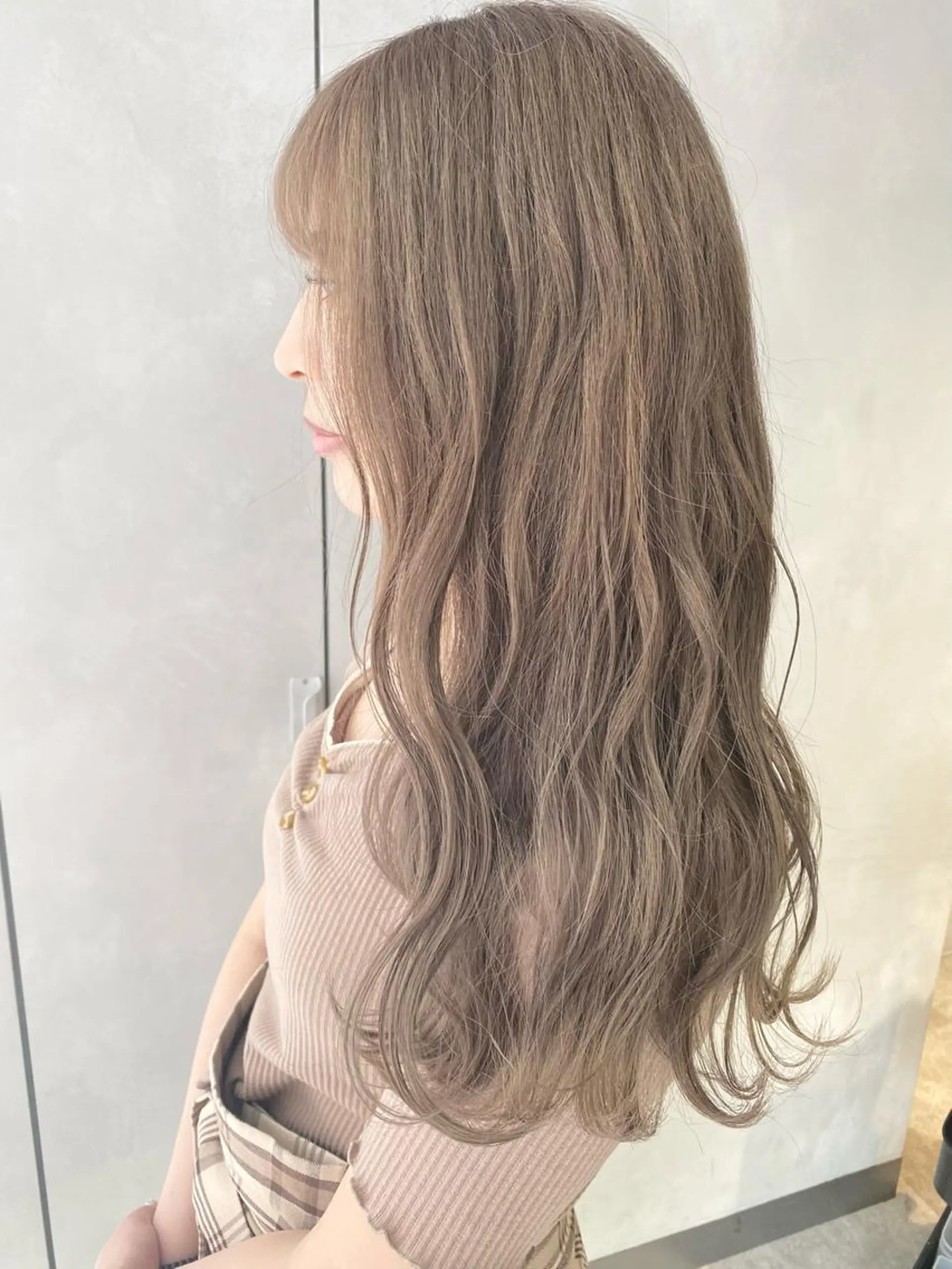 ロング カラー M IIのヘアスタイル