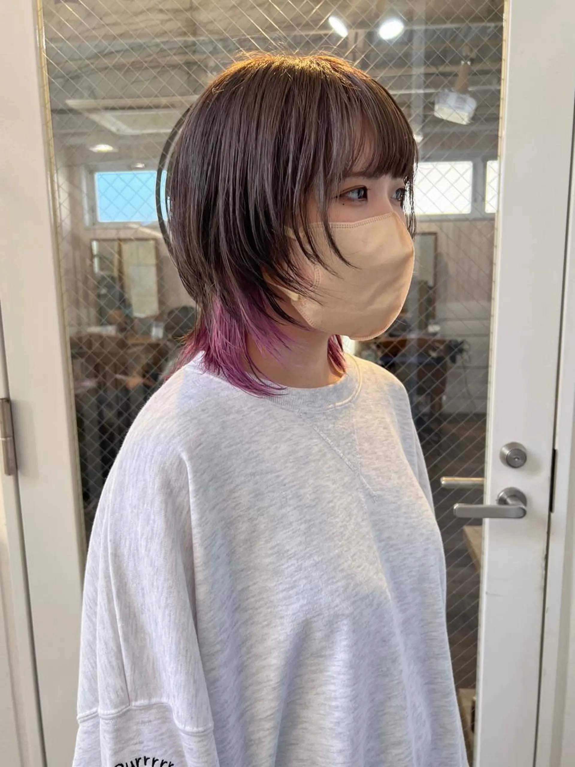 ショート カラー ショートボブ ベージュカラー ブリーチ 透明感カラー ダブルカラー 蔵前 デザインカット KOBAYASHIのその他イメージ