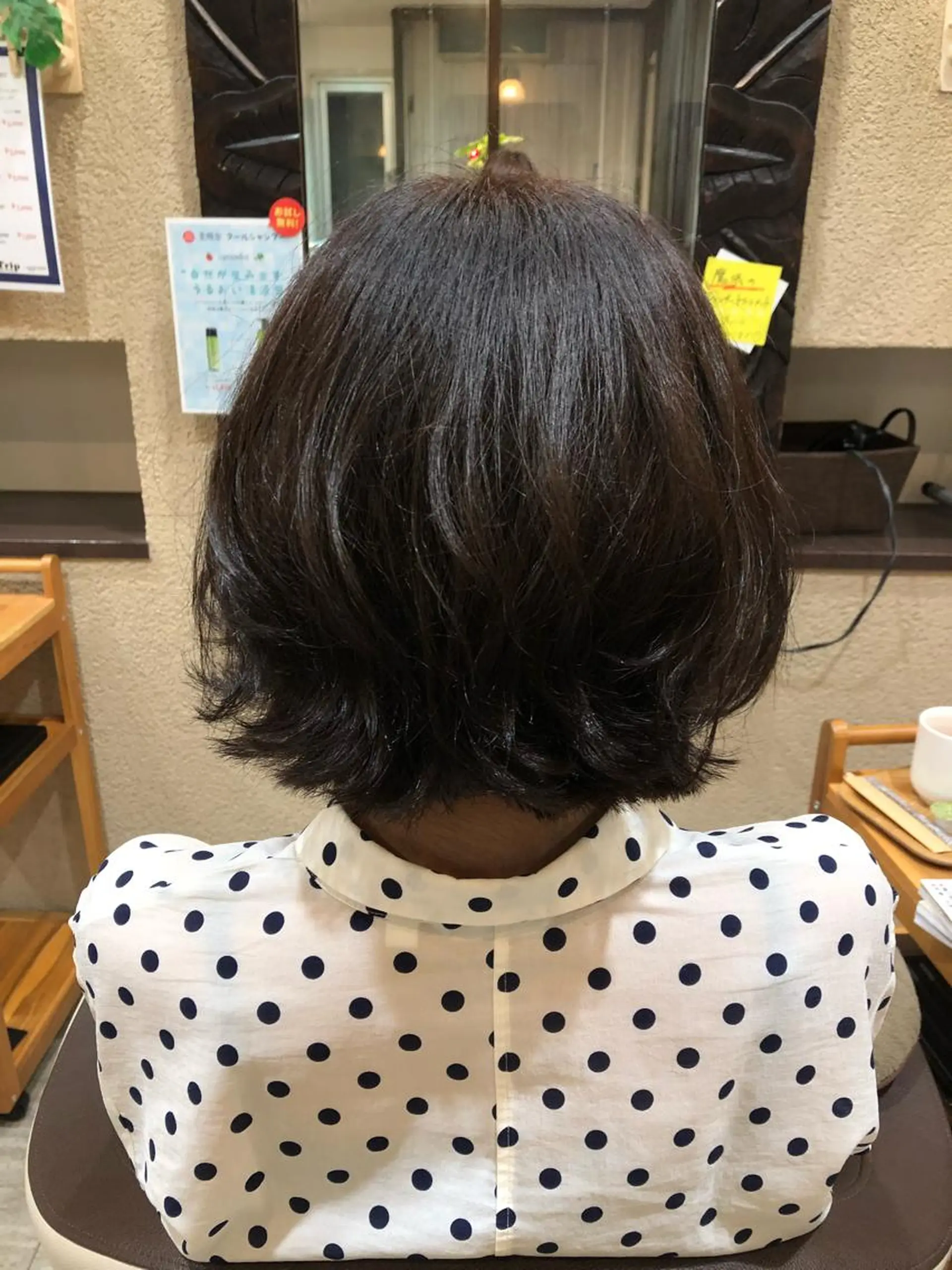ショート カラー 切りっぱなしボブ アッシュ 透明感カラー ボブ ヘアカラー 森田 真由のヘアスタイル
