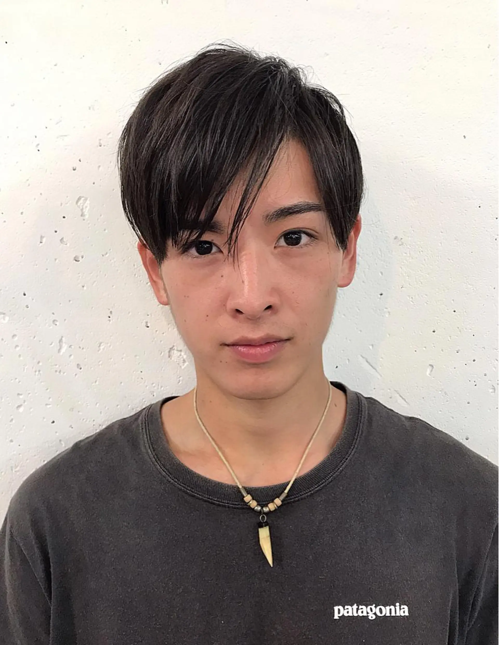 ショート メンズ カット 木村陸弥 似合わせ 透明感カラー🌿のヘアスタイル