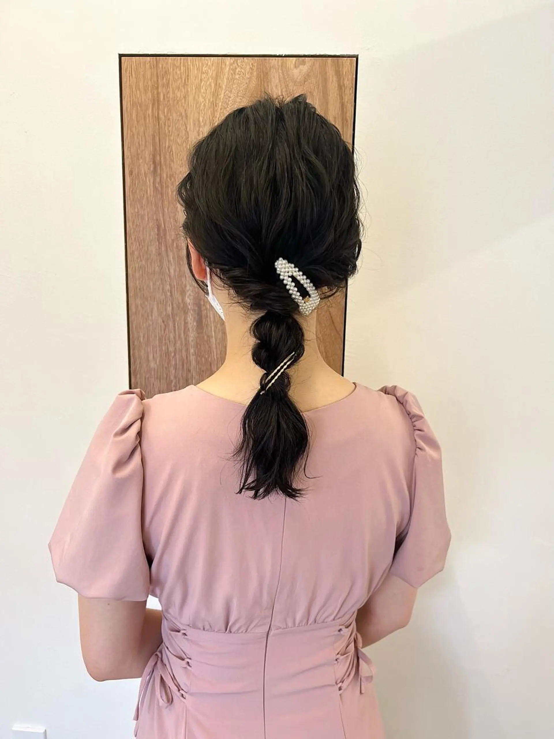 セミロング ヘアアレンジ 西山 紗耶香🪽 透明感カラー/ボブのヘアスタイル