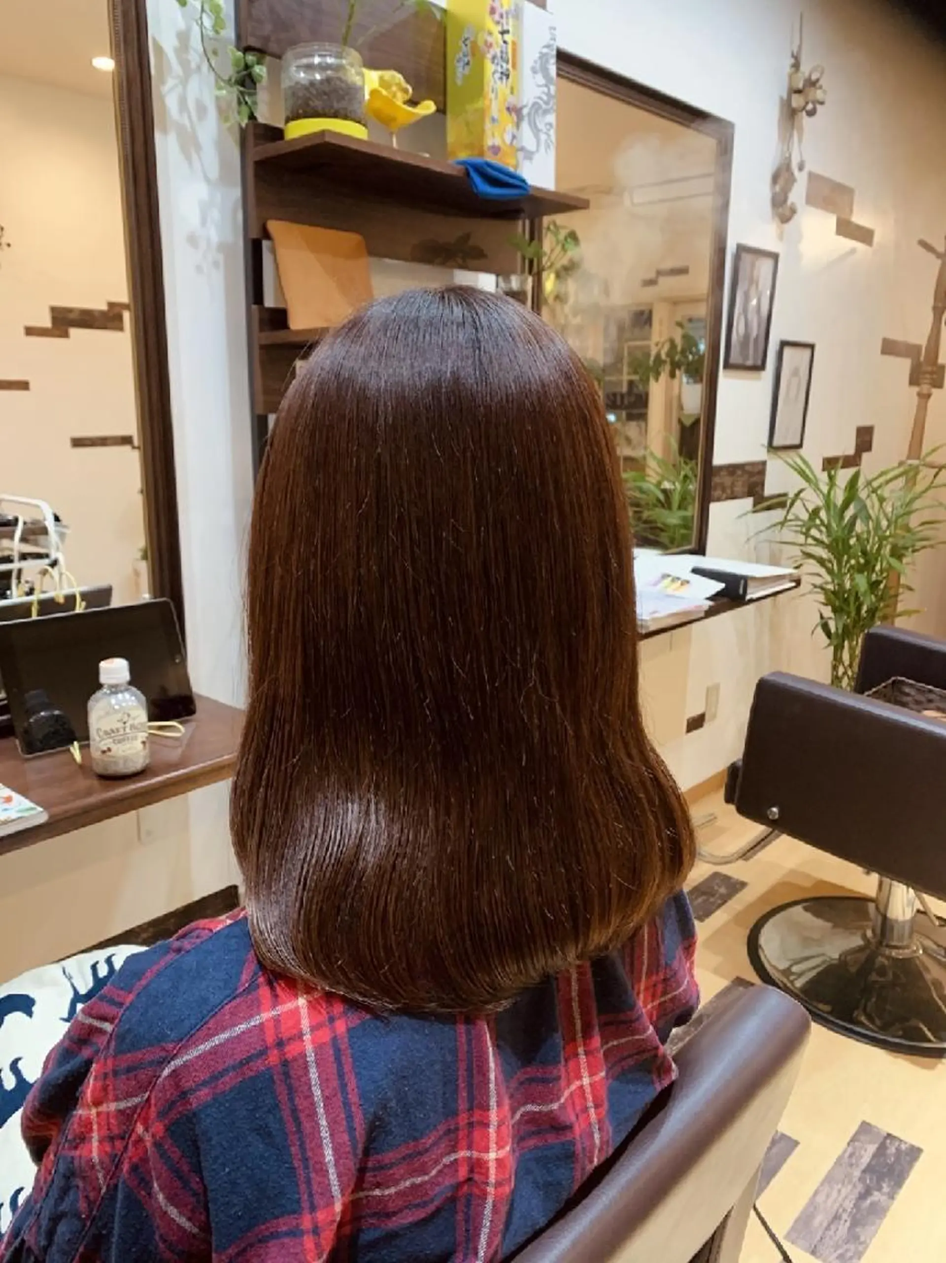 ミディアム カラー ピンクカラー サトウ シューイチのヘアスタイル
