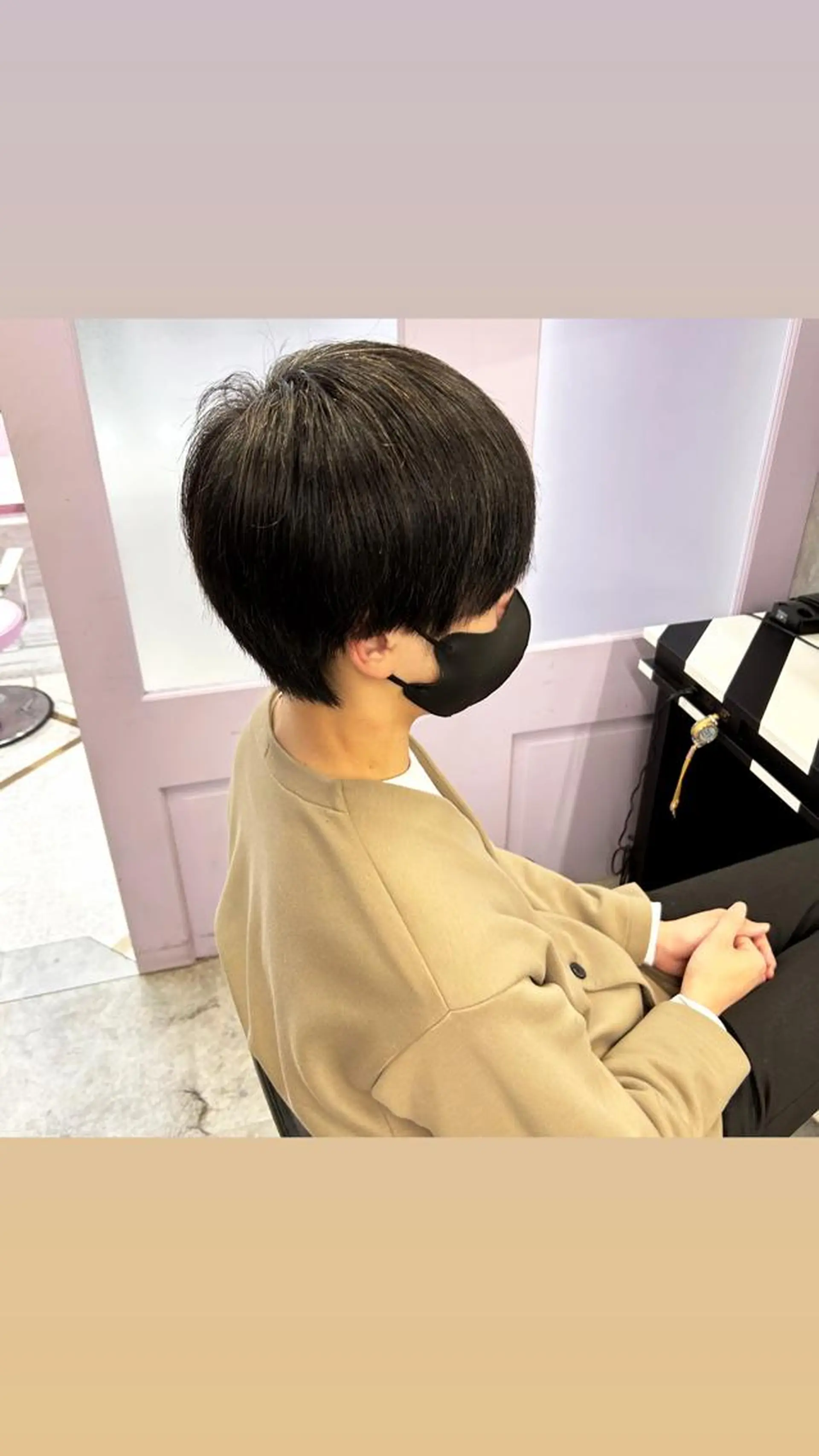 メンズ Hui.所属・縮毛矯正・髪質改善 特化 出納 直起のヘアスタイル