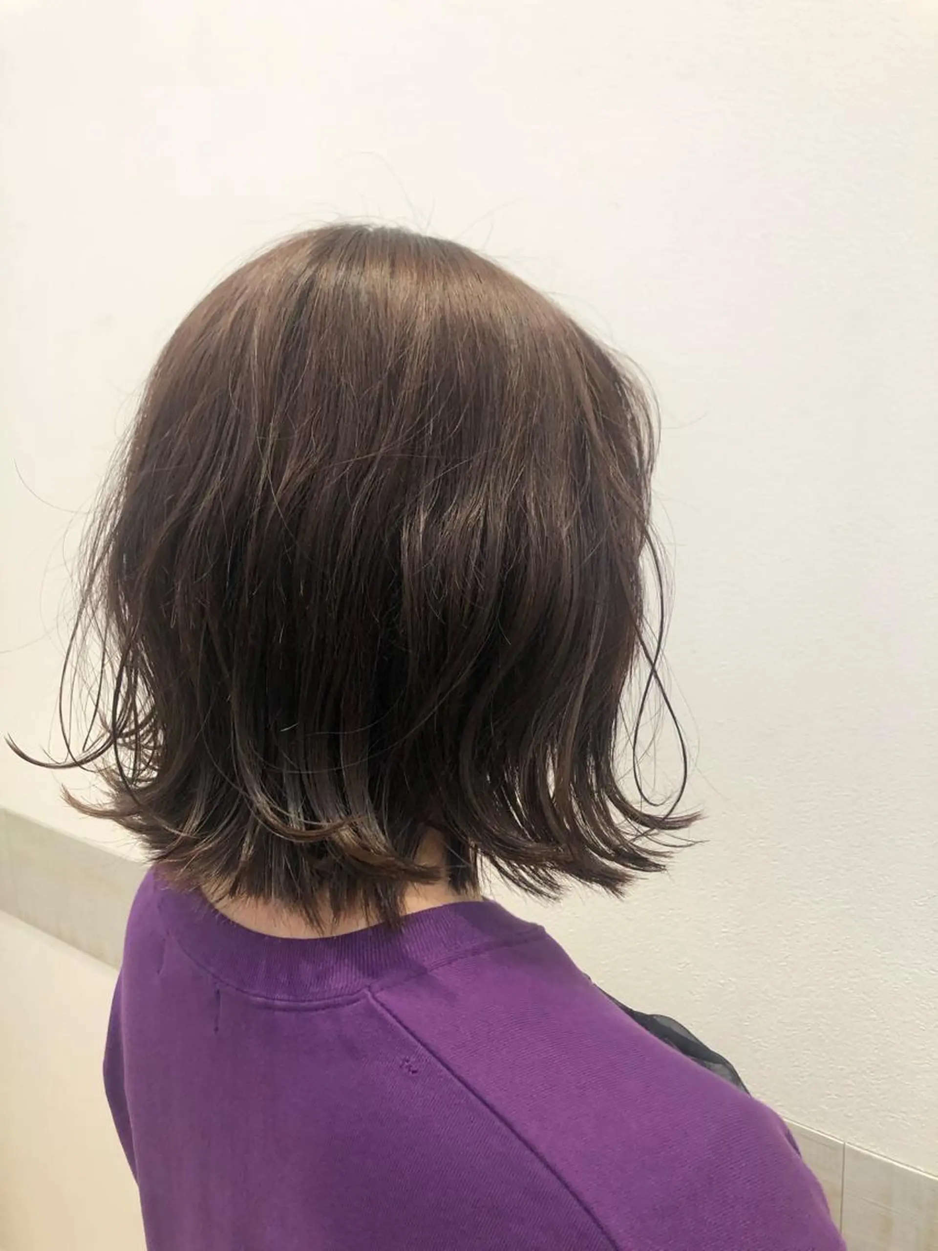 ミディアム メンズパーマ、カラー 大募集村上莉奈のヘアスタイル