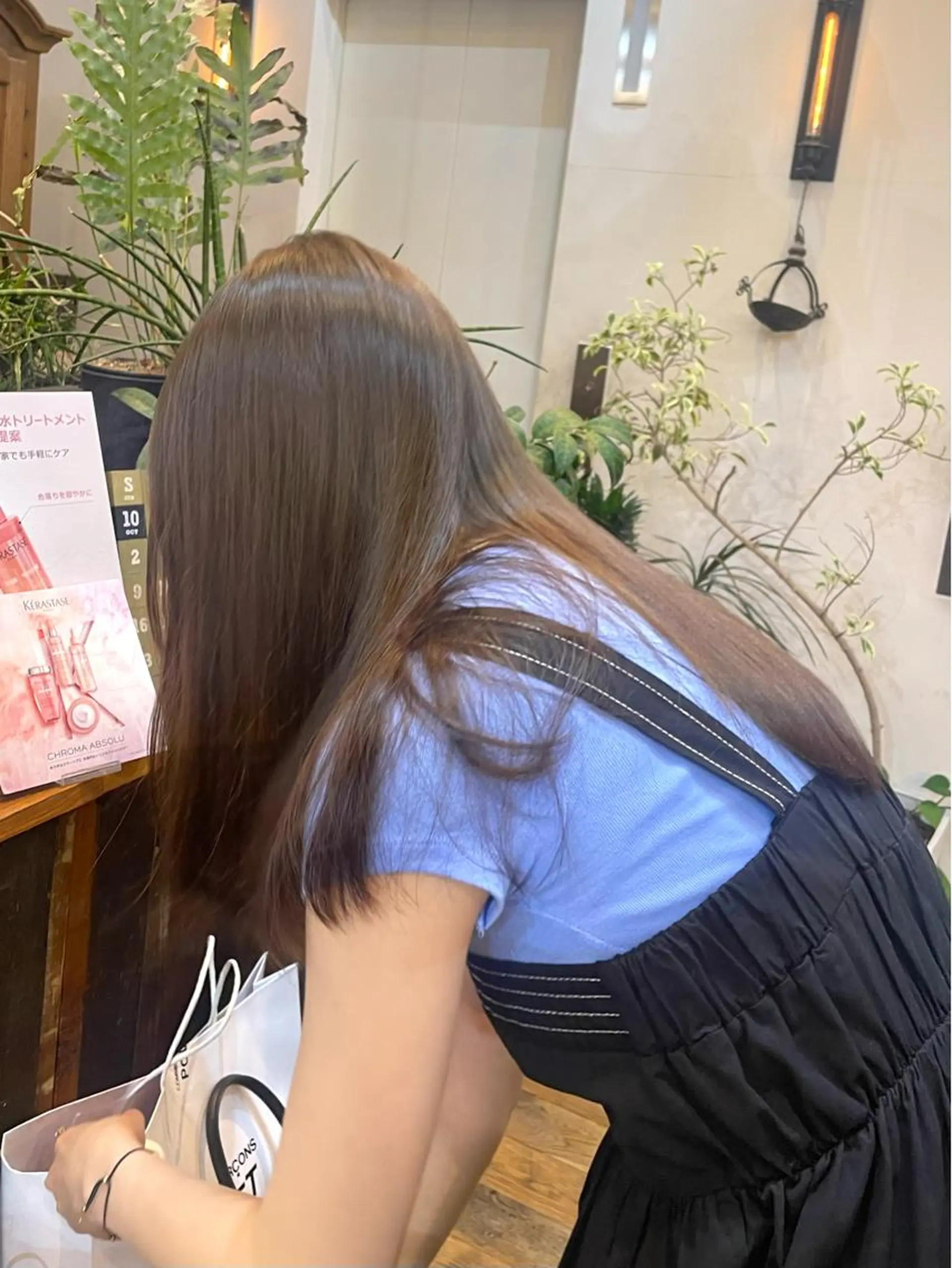 ロング カラー yuu 🪴 透明感 カラー/メンズパーマのヘアスタイル