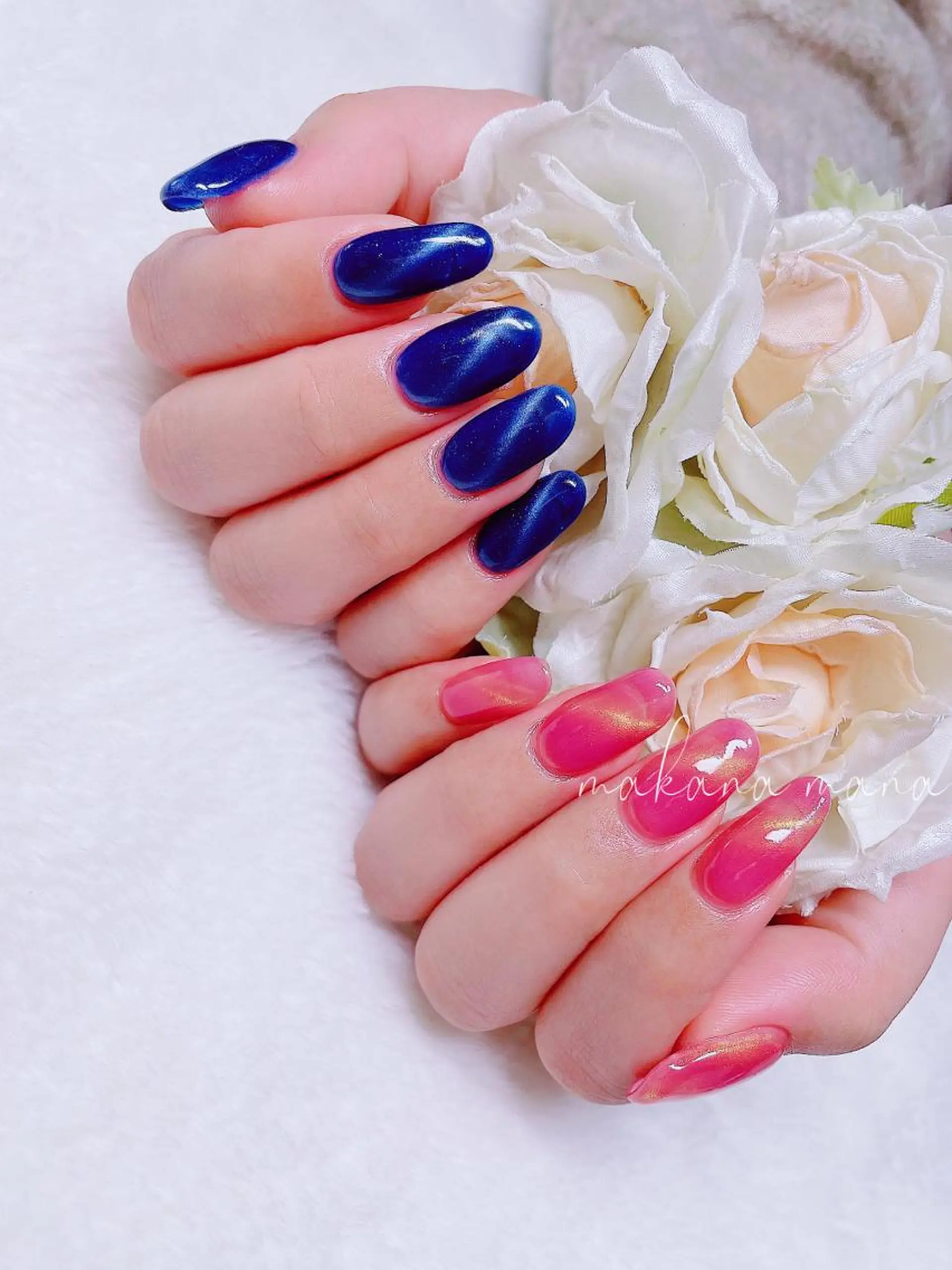 ネイル マグネットネイル ハンドネイル Makana Mana所属・Makana Manaのネイルデザイン