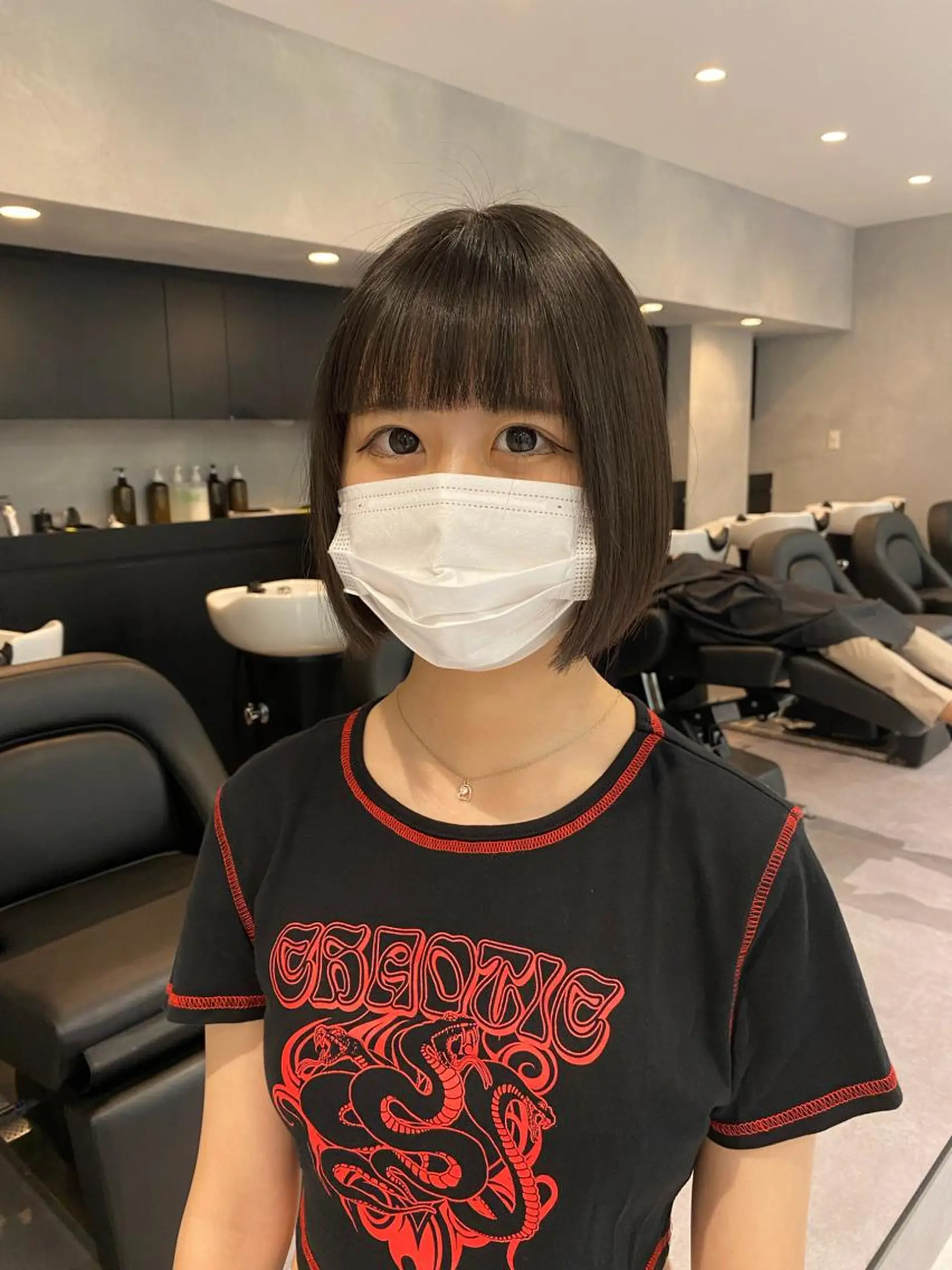 ショート ボブ カット トリートメント 鈴木/ニュアンス パーマ/メンズのヘアスタイル