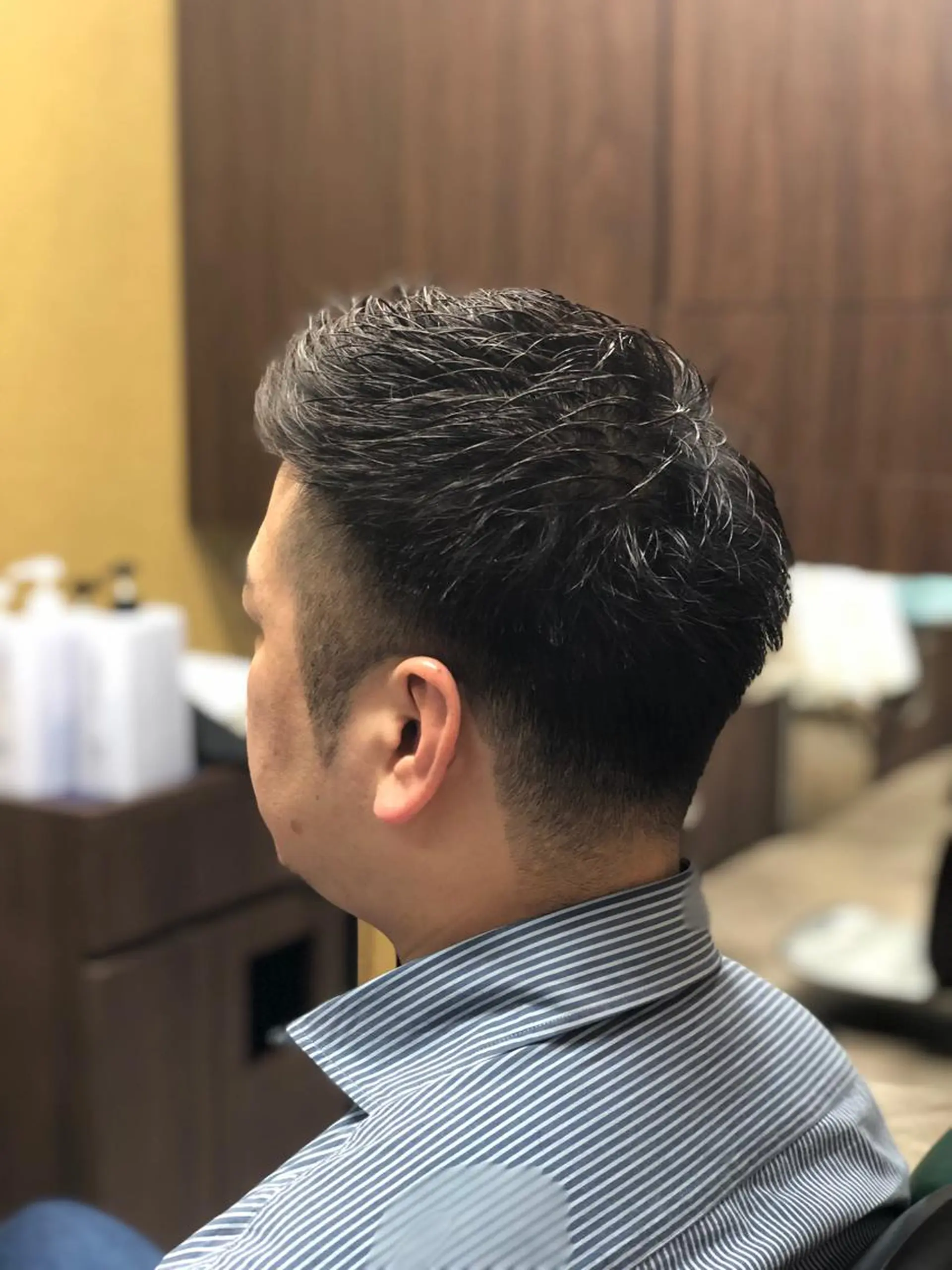 ショート 森本 フェードのヘアスタイル