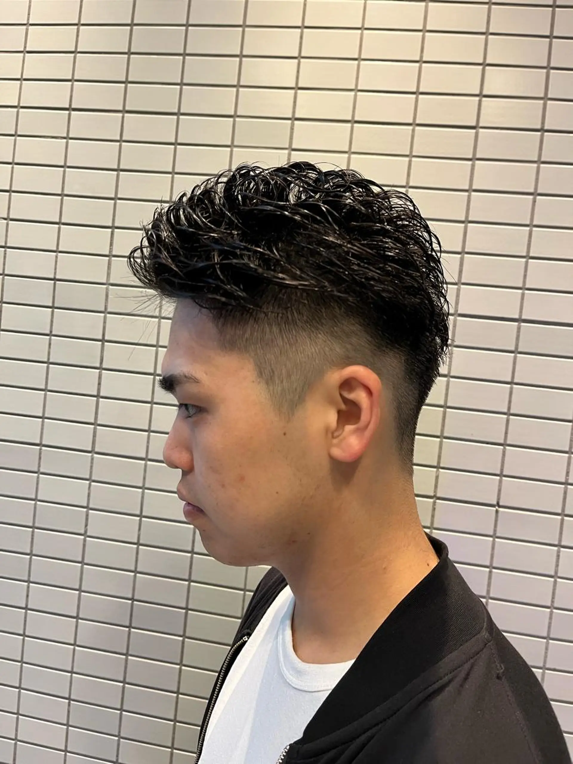 ショート メンズ カット パーマ トリートメント ヘアセット 🏆メンズヘア特化 🥇代表りんぺーのヘアスタイル