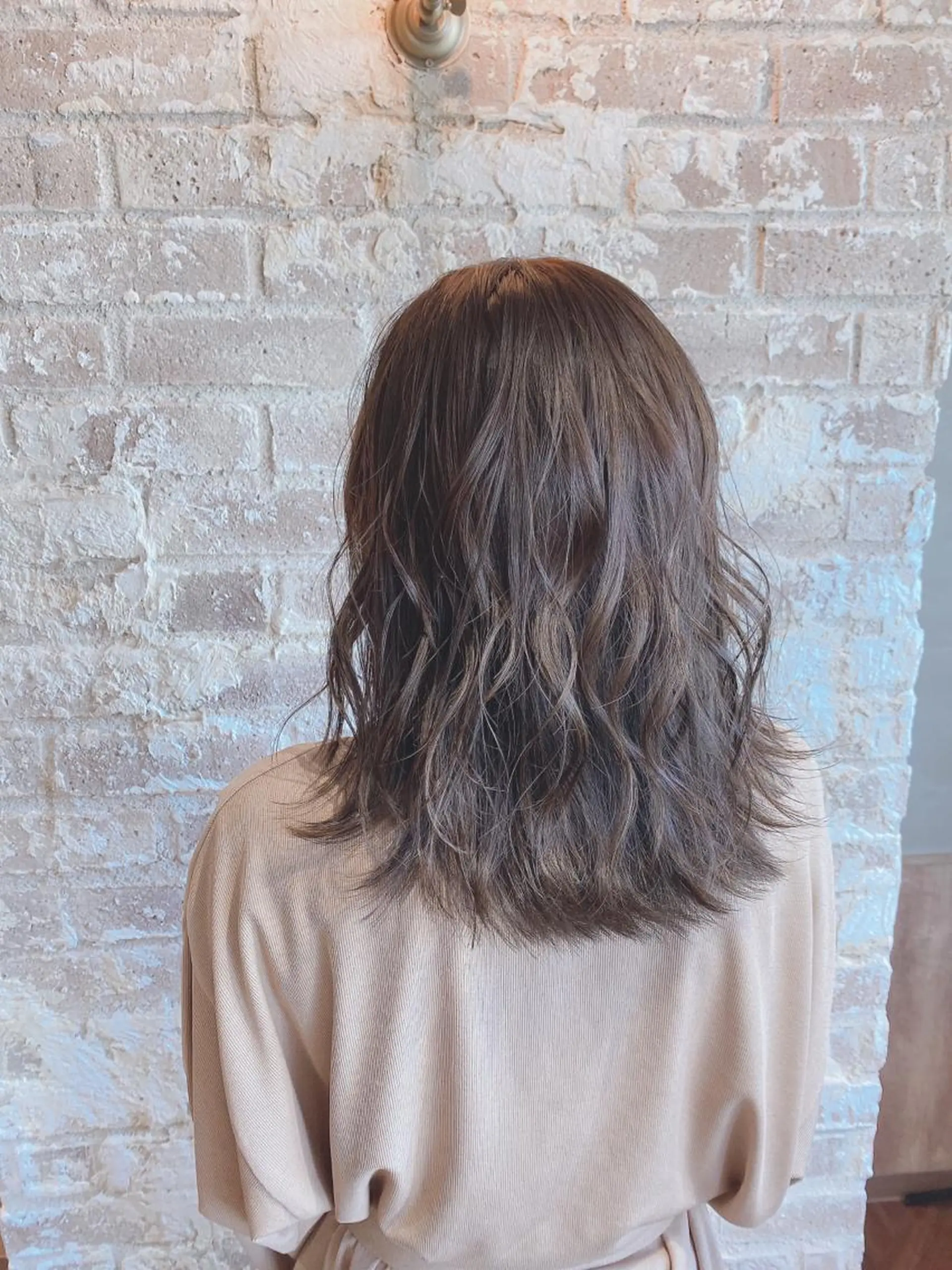 ミディアム カラー ナナシ所属・✨髪質改善/縮毛矯正 木村和司✨のヘアスタイル