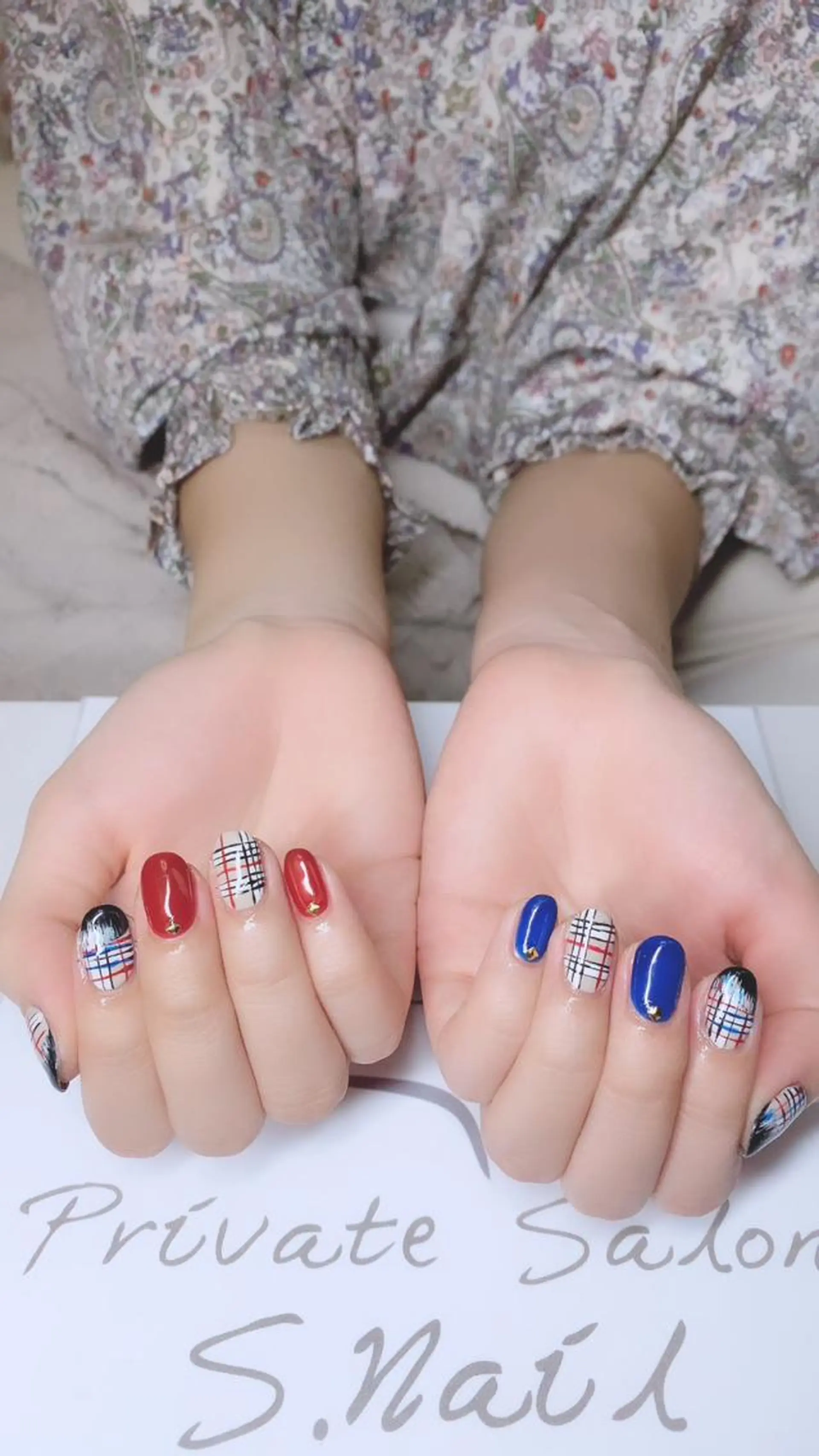 ネイル 西大分S.Nail 𓏲⋆🪸.⋆⸜🫧のネイルデザイン