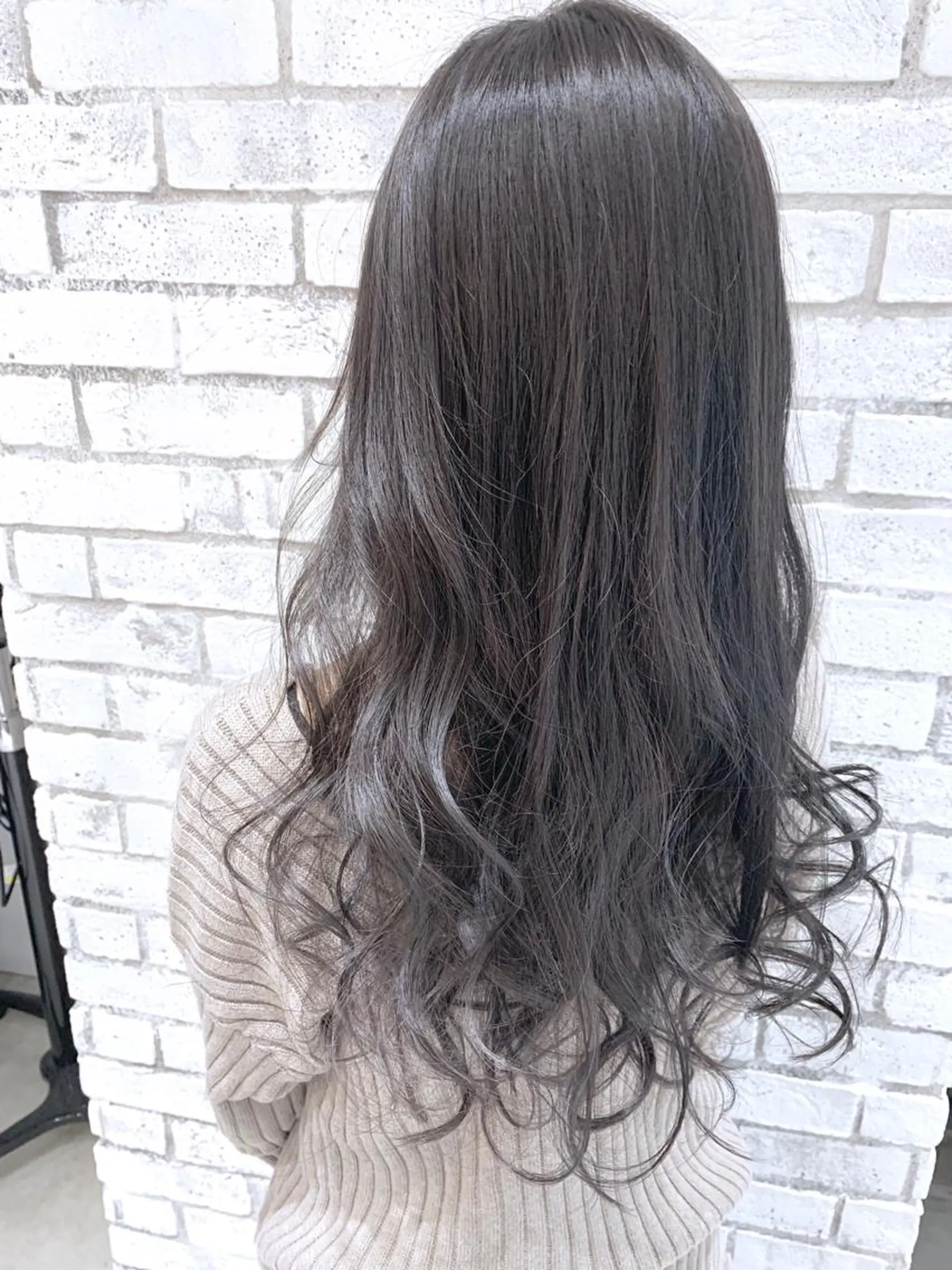ロング カラー パーマ ヘアアレンジ 透明感カラー グレージュ ヘアカラー トリートメント 縮毛矯正/美髪 髪質改善/石田幸輔のヘアスタイル