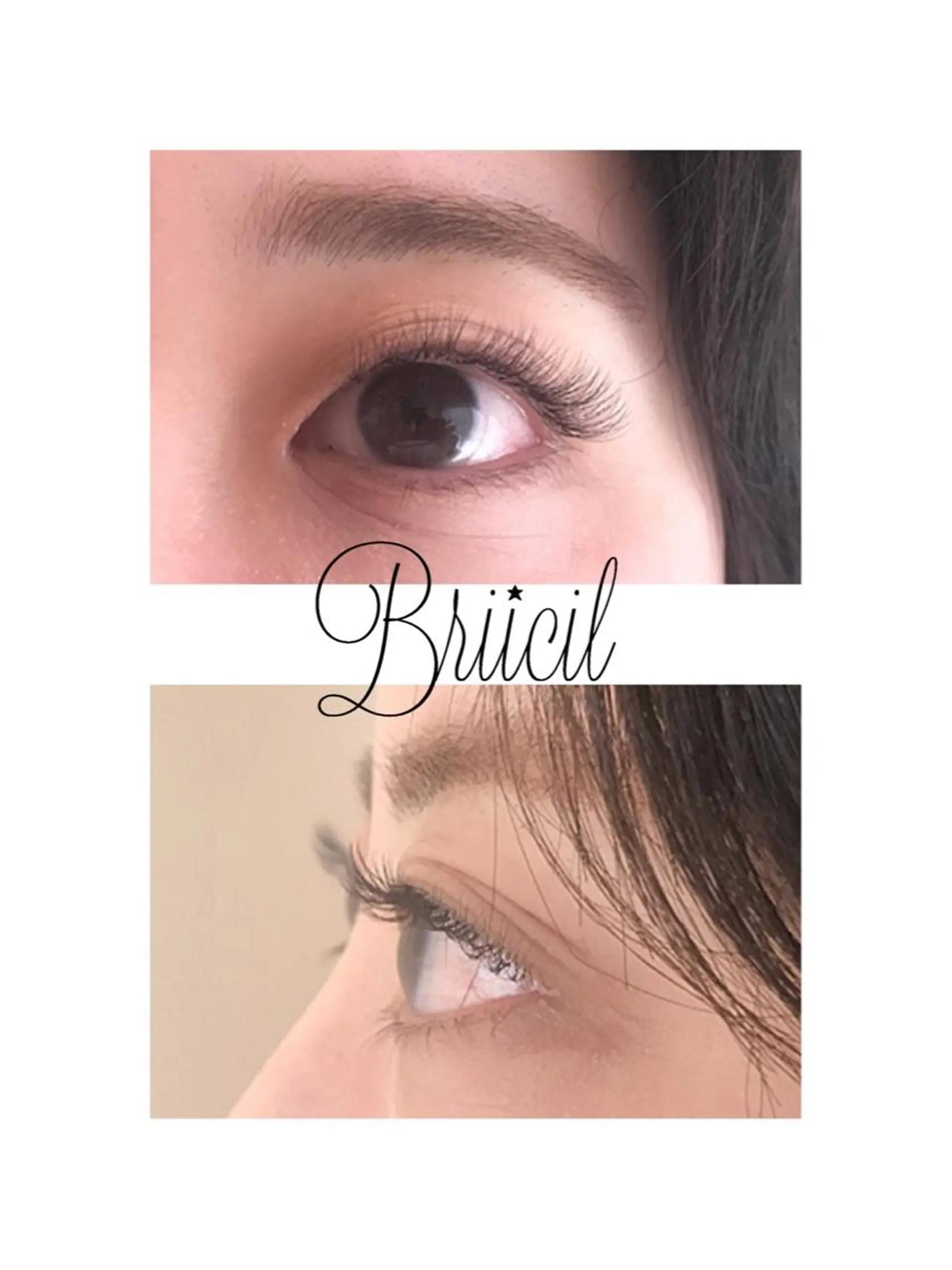 マツエク・マツパ Cカール Briicil ブリーシルのマツエク・マツパデザイン