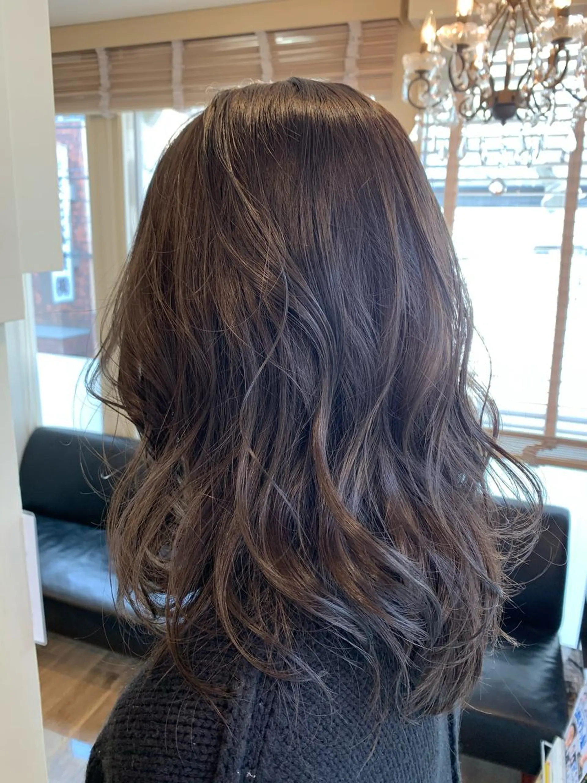 ロング カラー 永作 真司のヘアスタイル