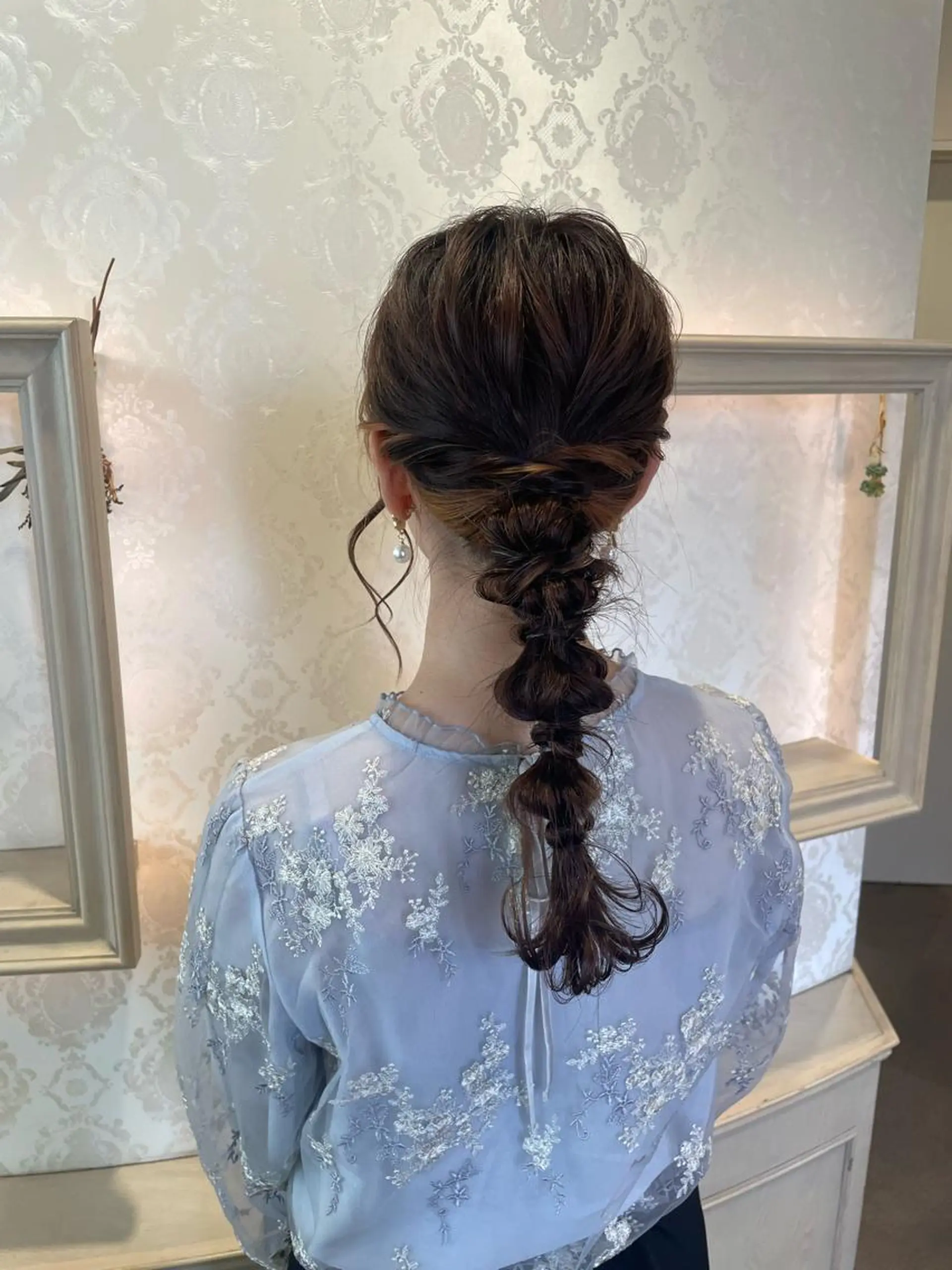 ヘアアレンジ ヘアセット 🍪ﾖｼｲﾊﾙﾈ🍪 ﾗﾍﾞﾝﾀﾞｰｶﾗｰのヘアスタイル