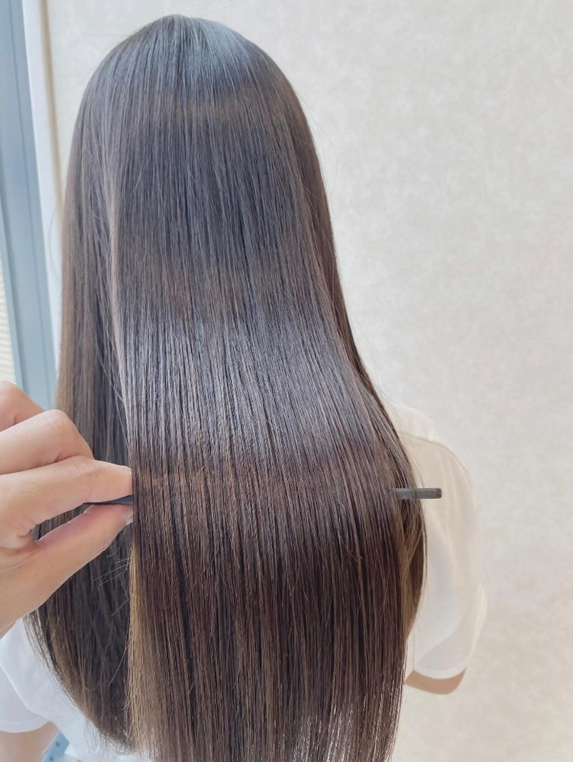 ロング カラー 髪質改善 トリートメント カット ヘアカラー トリートメント 内藤 裕真  k-twoのヘアスタイル